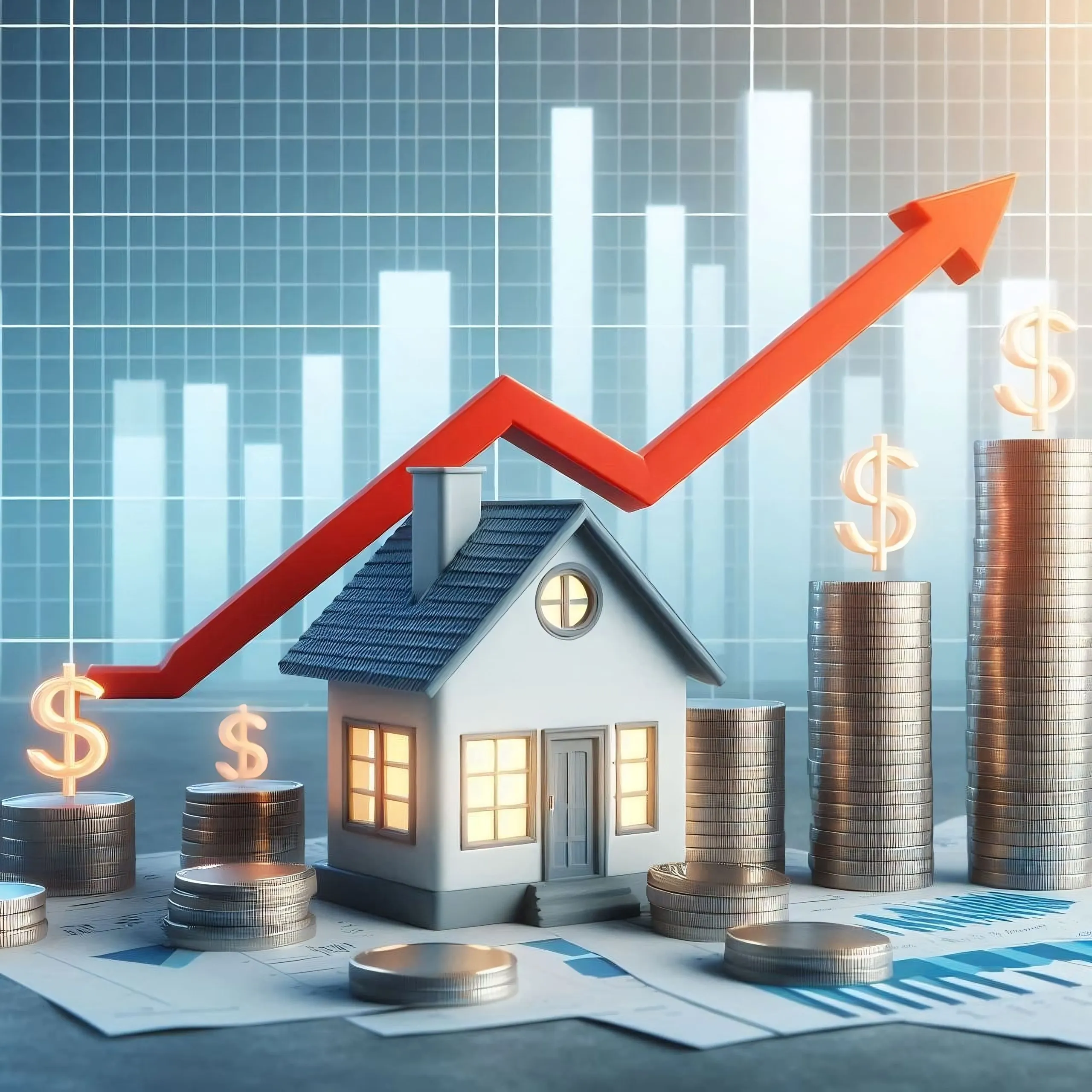 Qatar home finance Market Outlook to 2035 real-estate-market-graph-up-arrow-1-scaled