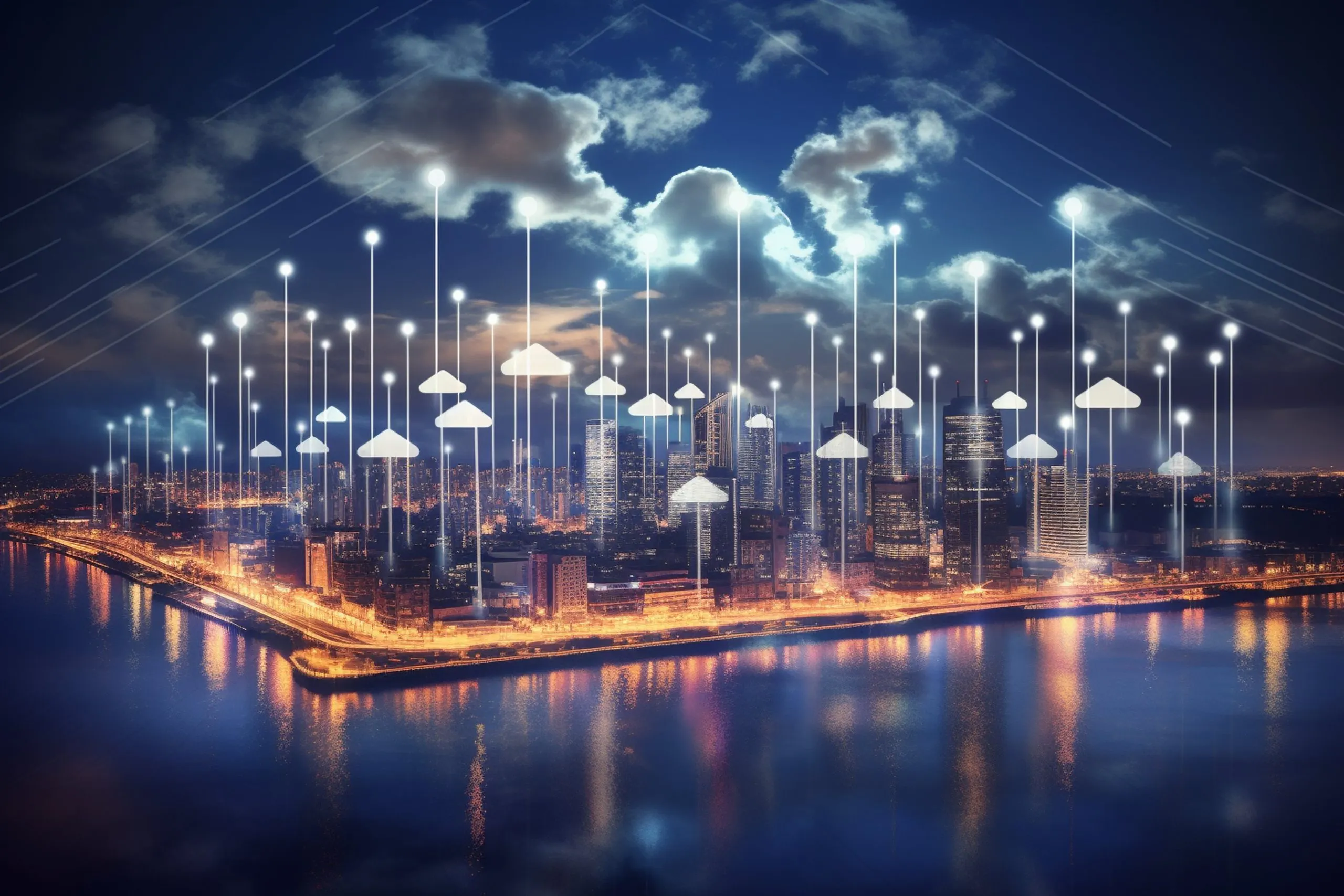 Philippines Cloud Infrastructure Market Outlook to 2035 smart-city-cloud-computing-using-artificial-intelligence-rotation-movement-scaled