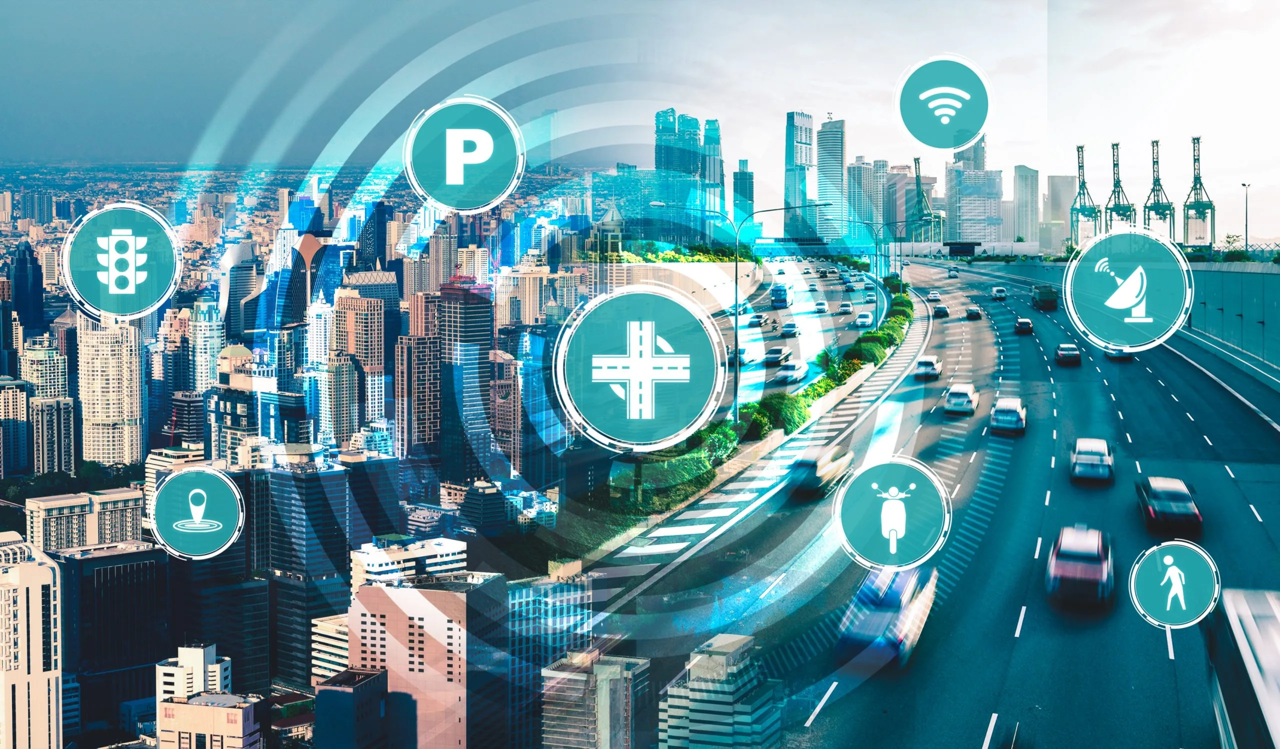 Canada Healthcare Infrastructure Market Outlook to 2035 smart-transport-technology-concept-future-car-traffic-road-scaled