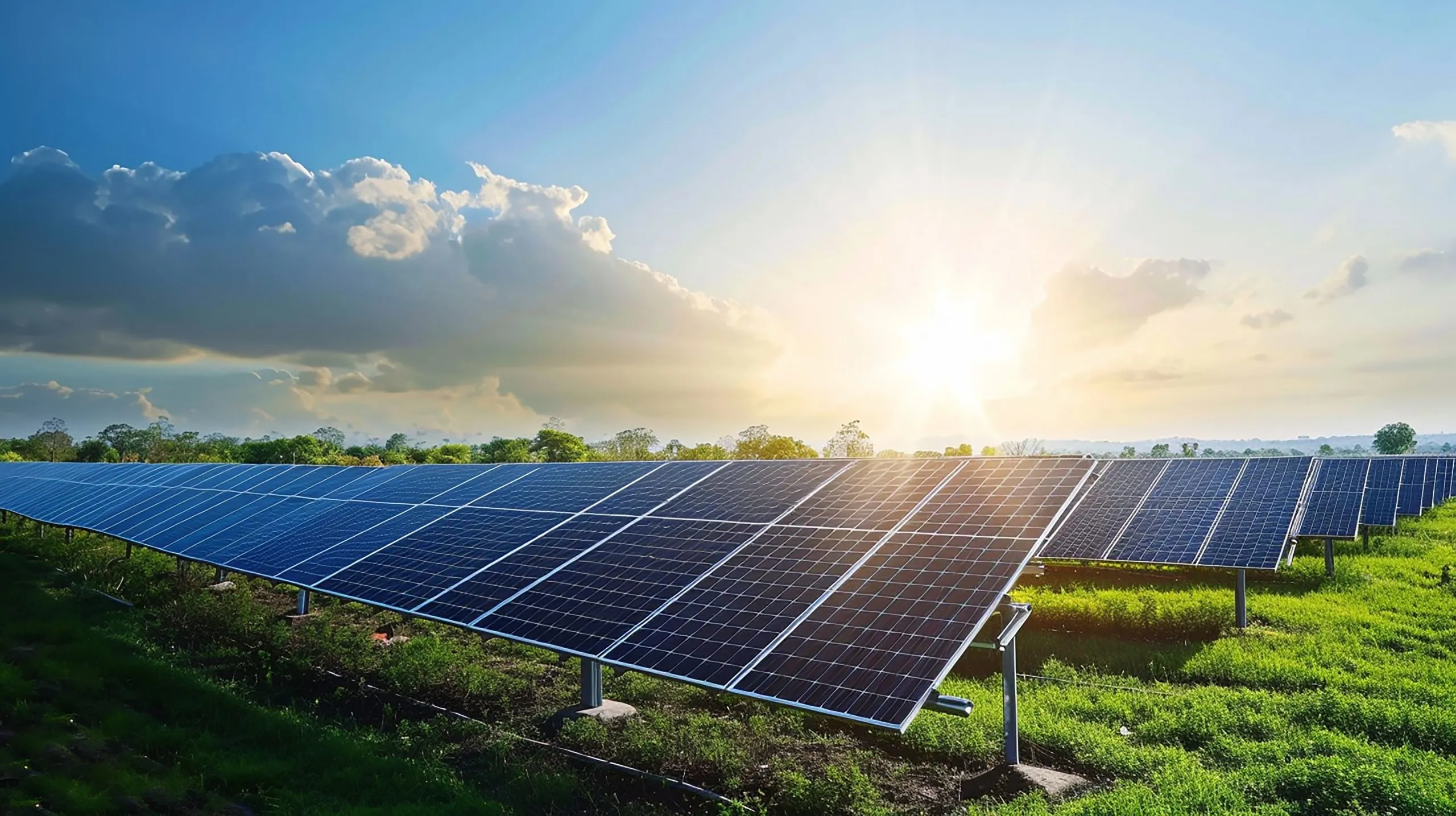 Spain Solar EPC Market Outlook to 2035 solar-panels-sky-with-sun-them-1-scaled