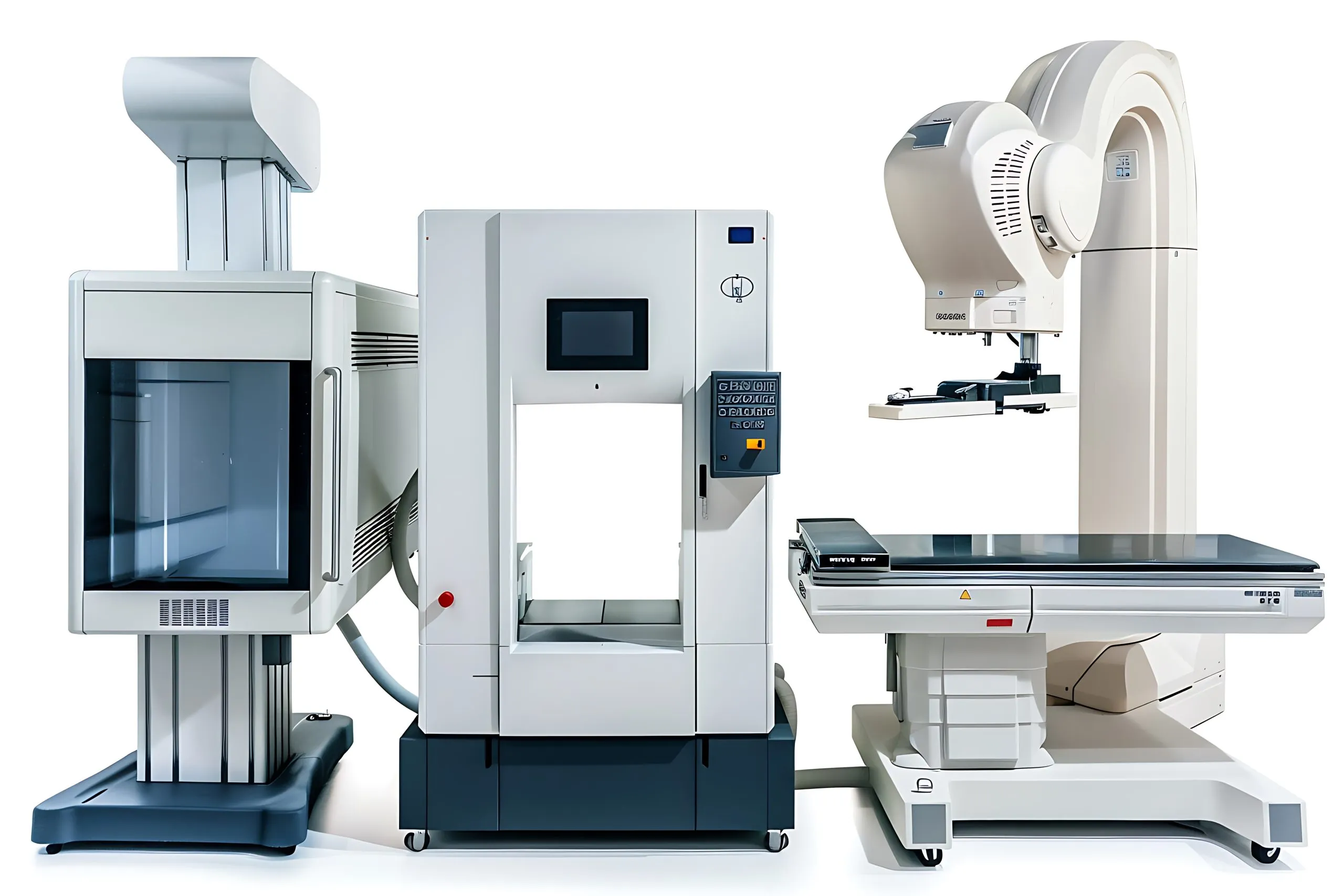KSA Digital X-ray Detectors Equipment Market Outlook 2035 xray-machines-isolated-white-background-3d-rendering-scaled