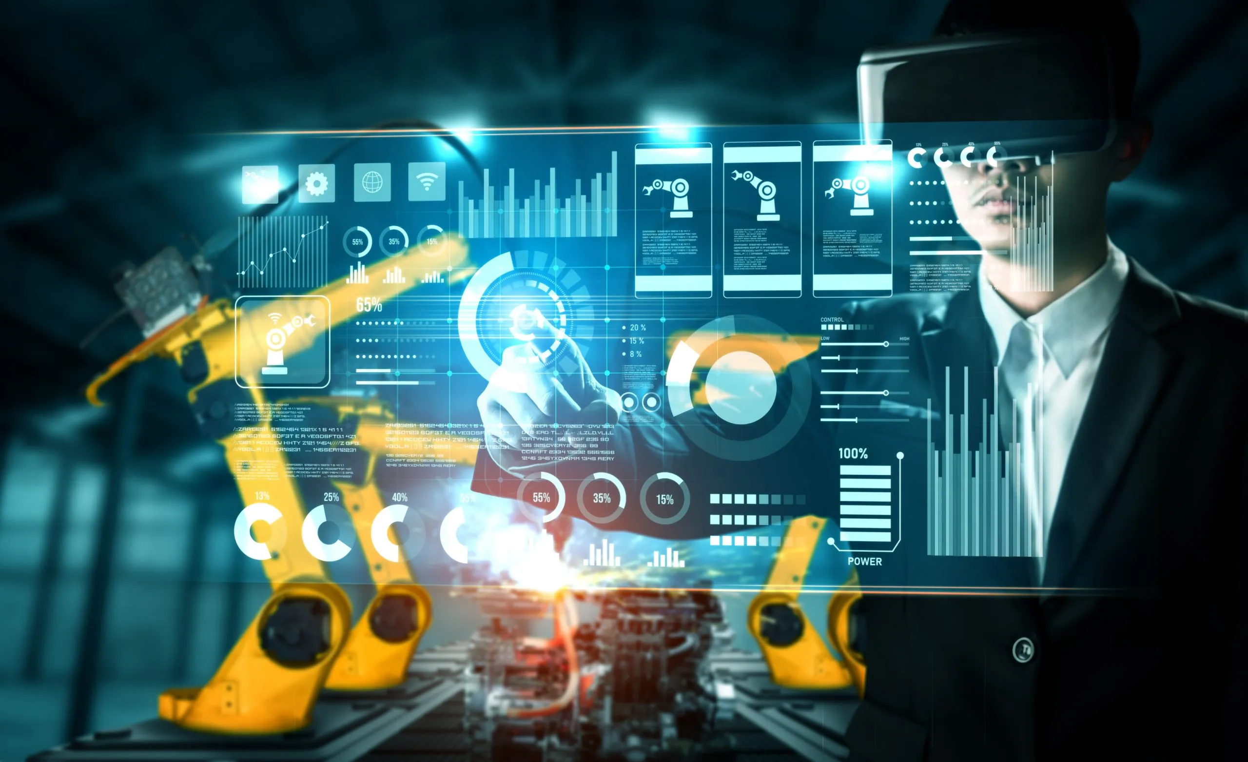 Germany Industry 4.0 Software Competitive Benchmarking and Adoption Trends Market Outlook 2035 advanced-robot-arm-system-digital-industry-factory-robotic-technology-1-scaled