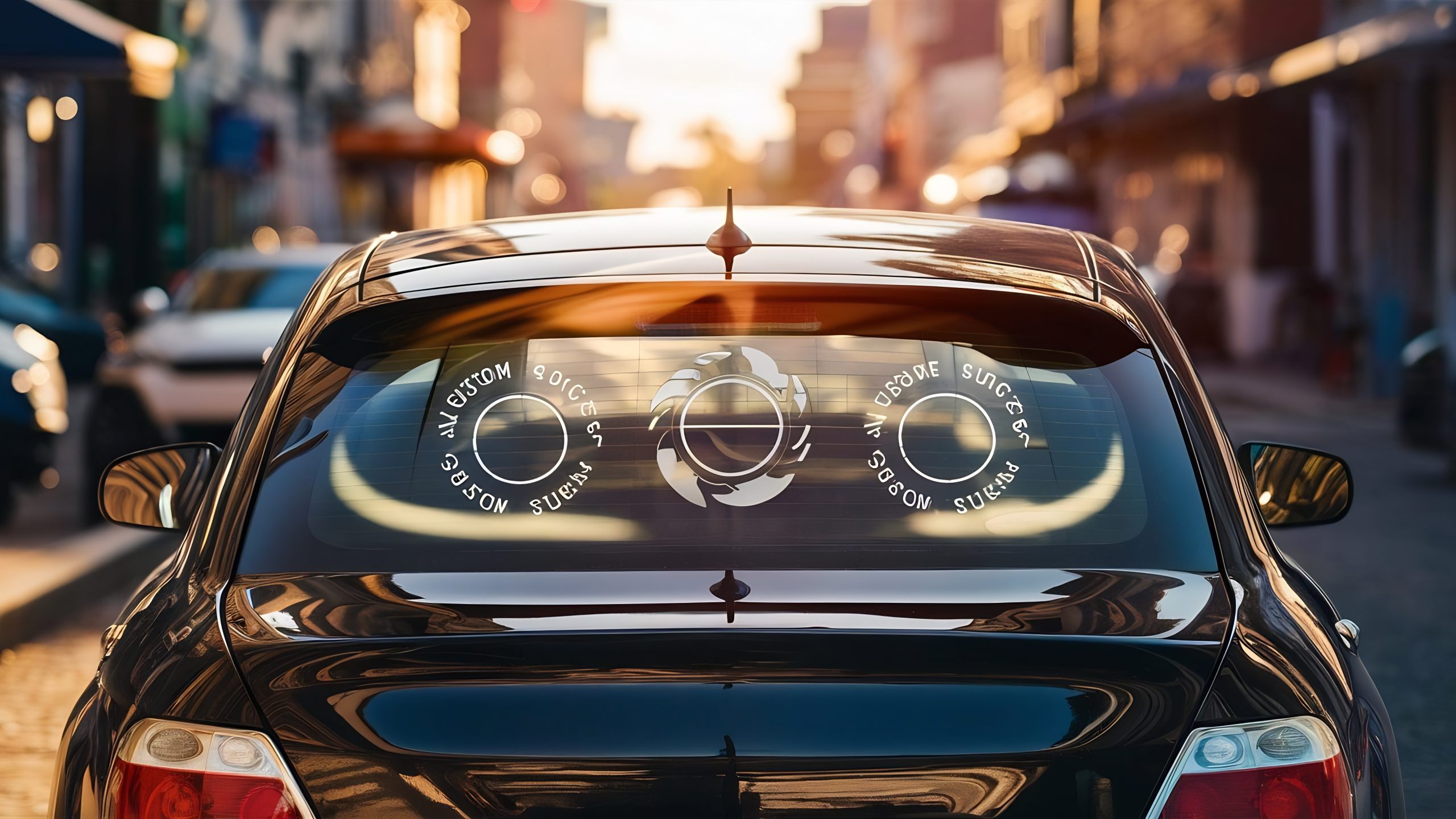 back-window-black-car-parked-street-summer-sunny-day-rear-view-scaled