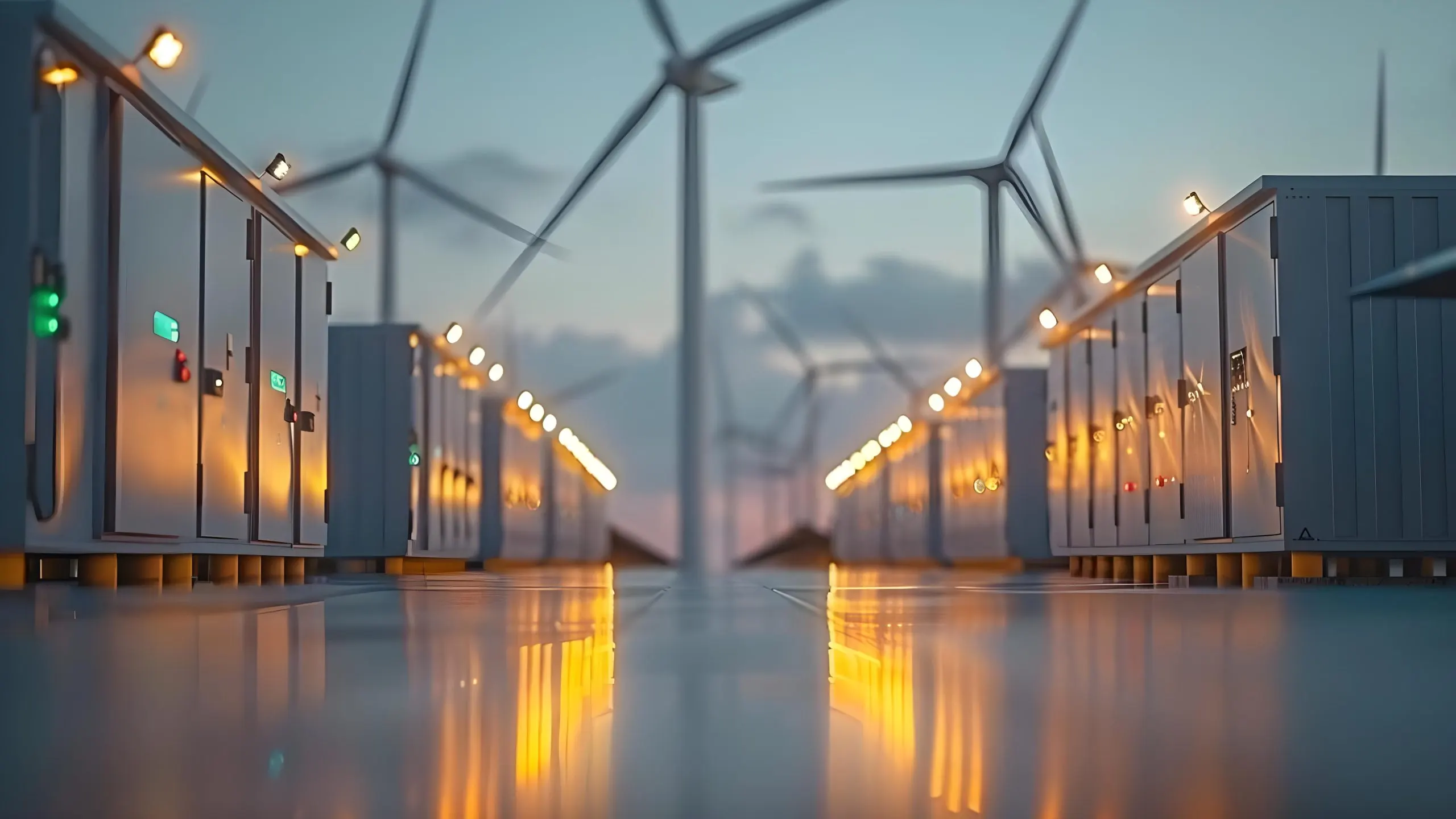 Qatar Energy Storage Market Forecast Driven by Renewable Energy Goals with 10% CAGR and Growing Demand for Storage Solutions background-wind-turbines-solar-panels-with-modern-battery-energy-storage-concept-sustainable-energy-green-technology-renewable-resources-ecofriendly-solutions-alternative-power-sources-scaled