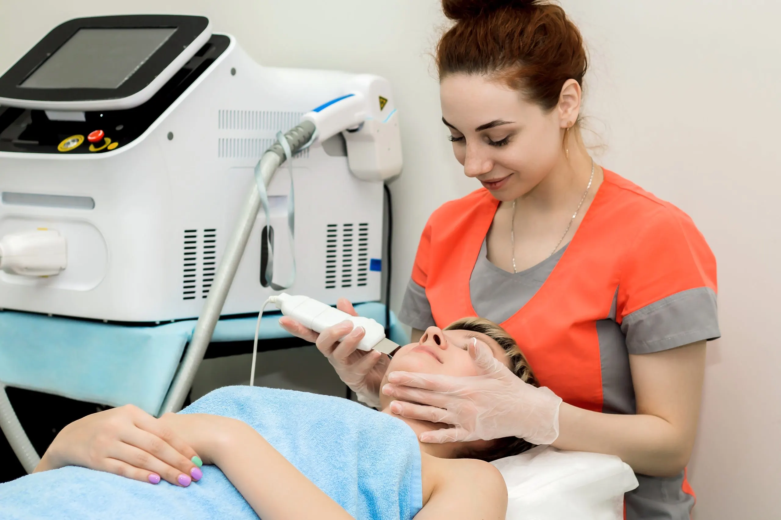 Philippines Home Microdermabrasion Devices Market Outlook 2035 beautiful-girl-takes-procedure-ultrasonic-facial-cleaning-beauty-salon-1-scaled