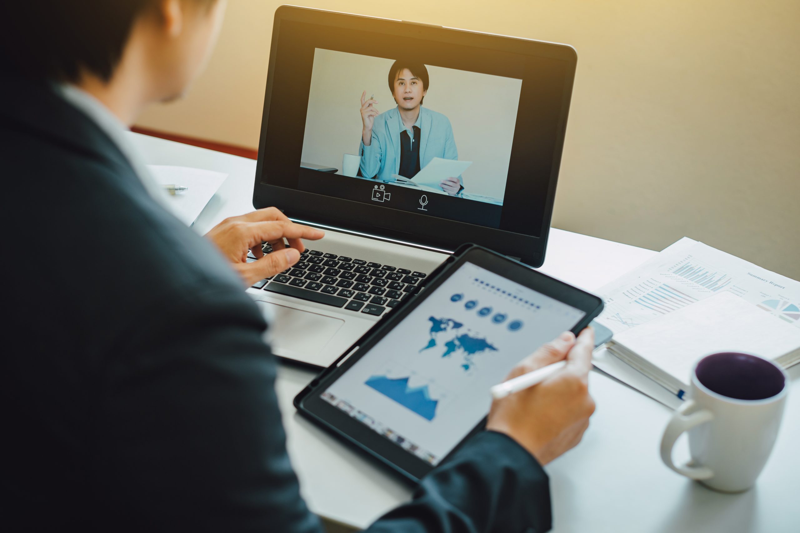 businessman-work-from-home-by-video-conference-scaled