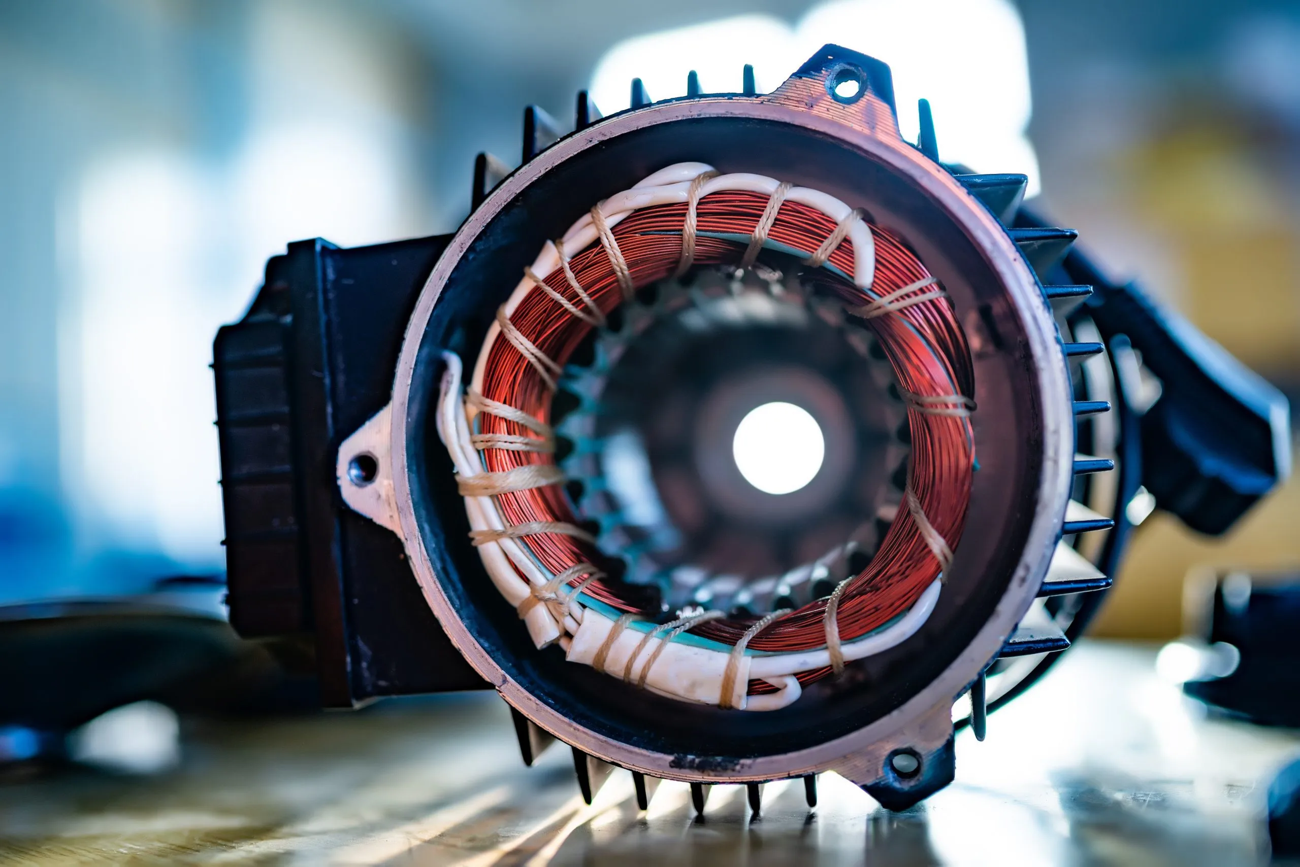 Philippines Regenerative Braking Systems Market Outlook 2035 close-up-unidentified-part-with-thick-bundle-copper-wire-production-air-transport-production-military-equipment-concept-modern-military-technology-scaled