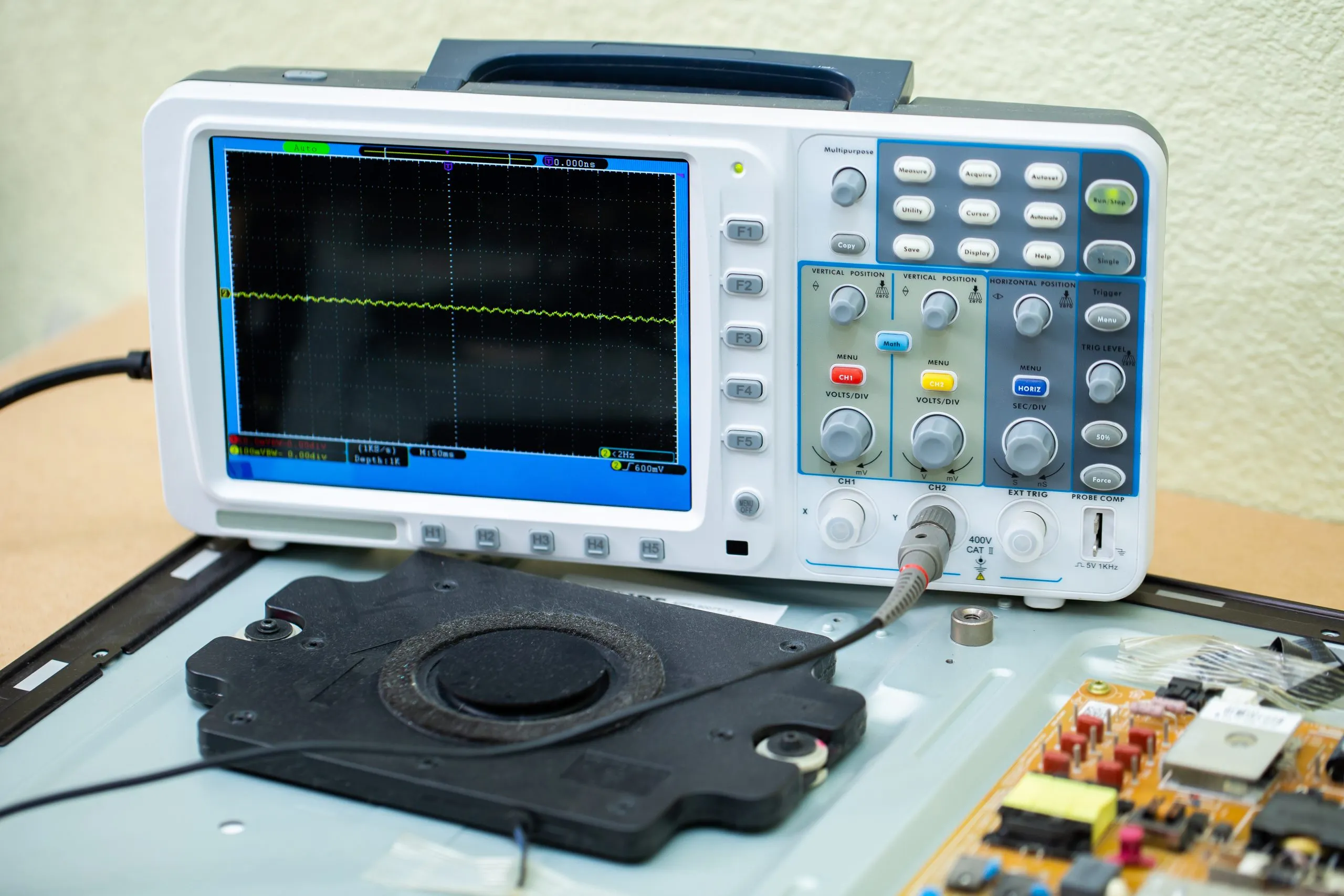KSA Pacemakers Devices Market Outlook 2035 electrician-measures-voltage-while-repairing-lsd-tv-service-center-scaled