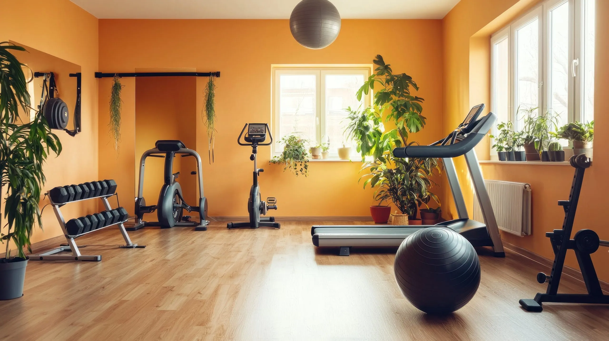 Singapore Home Fitness Equipment Market Outlook to 2035 home-fitness-space-with-exercise-equipment-scaled