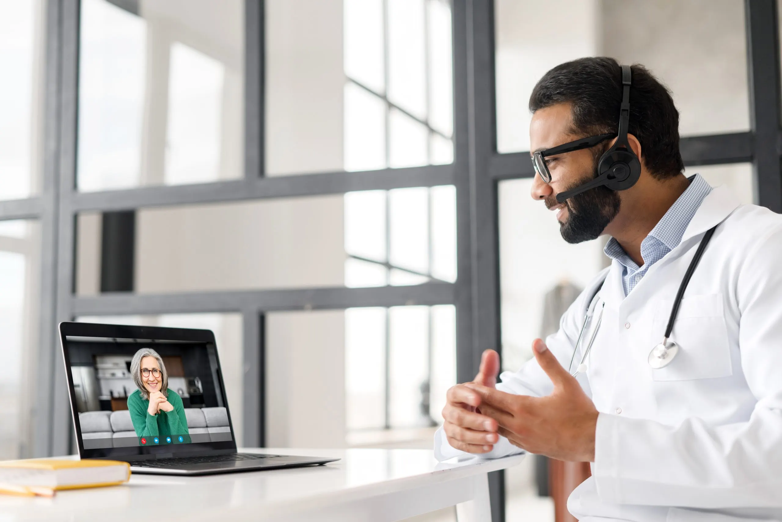 Philippines Teleconsultation Industry Expected to Expand by 18% by 2030 as Digital Health Adoption Increases indian-male-doctor-with-stethoscope-giving-consultation-patient-online-scaled