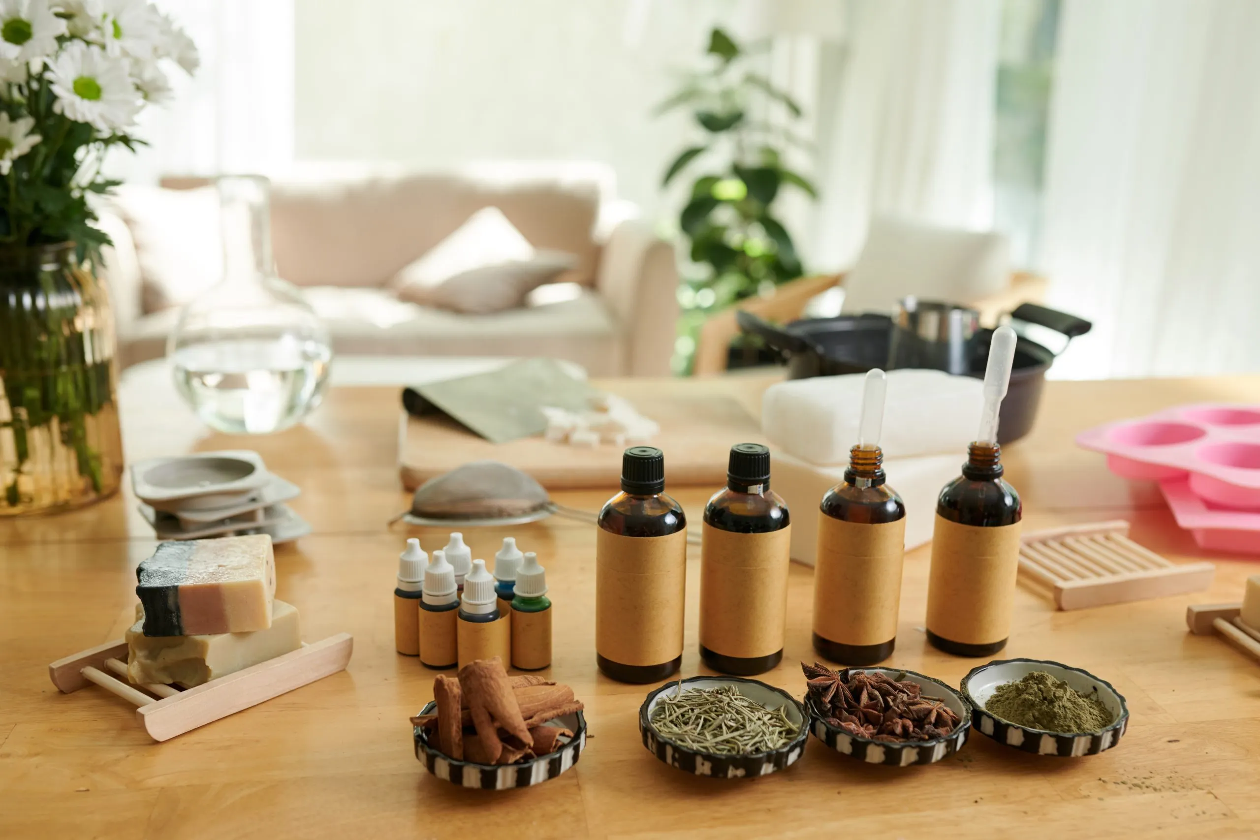 KSA beauty and personal care products Market Outlook to 2035 making-organic-cosmetics-concept-scaled