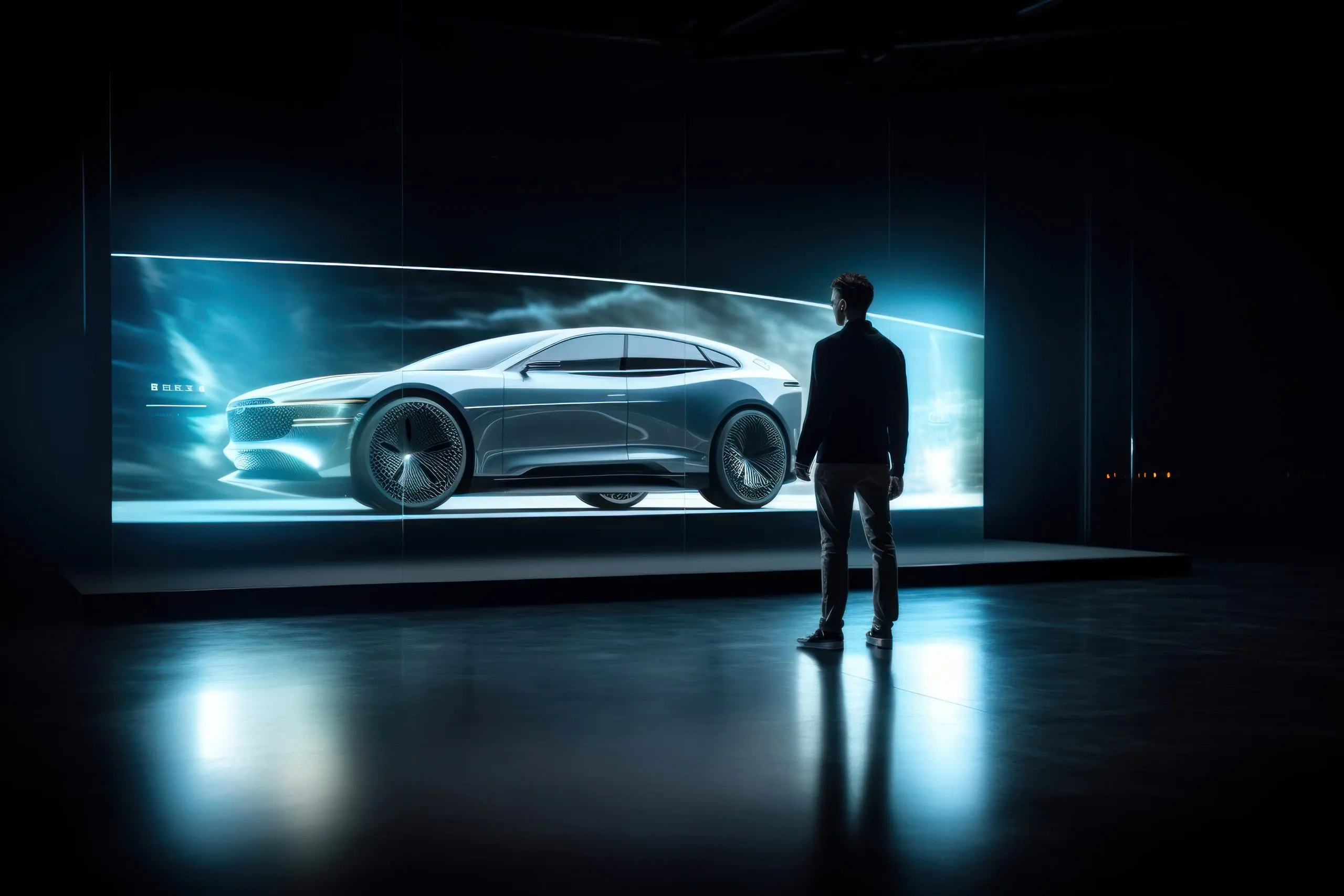 What’s Driving the USA Head-up Displays Market 2030 Forecast USD 2.5 Billion Size and 10–15% CAGR Expansion man-looks-projector-showing-simulated-car-vehicle-screen-wheel-scaled