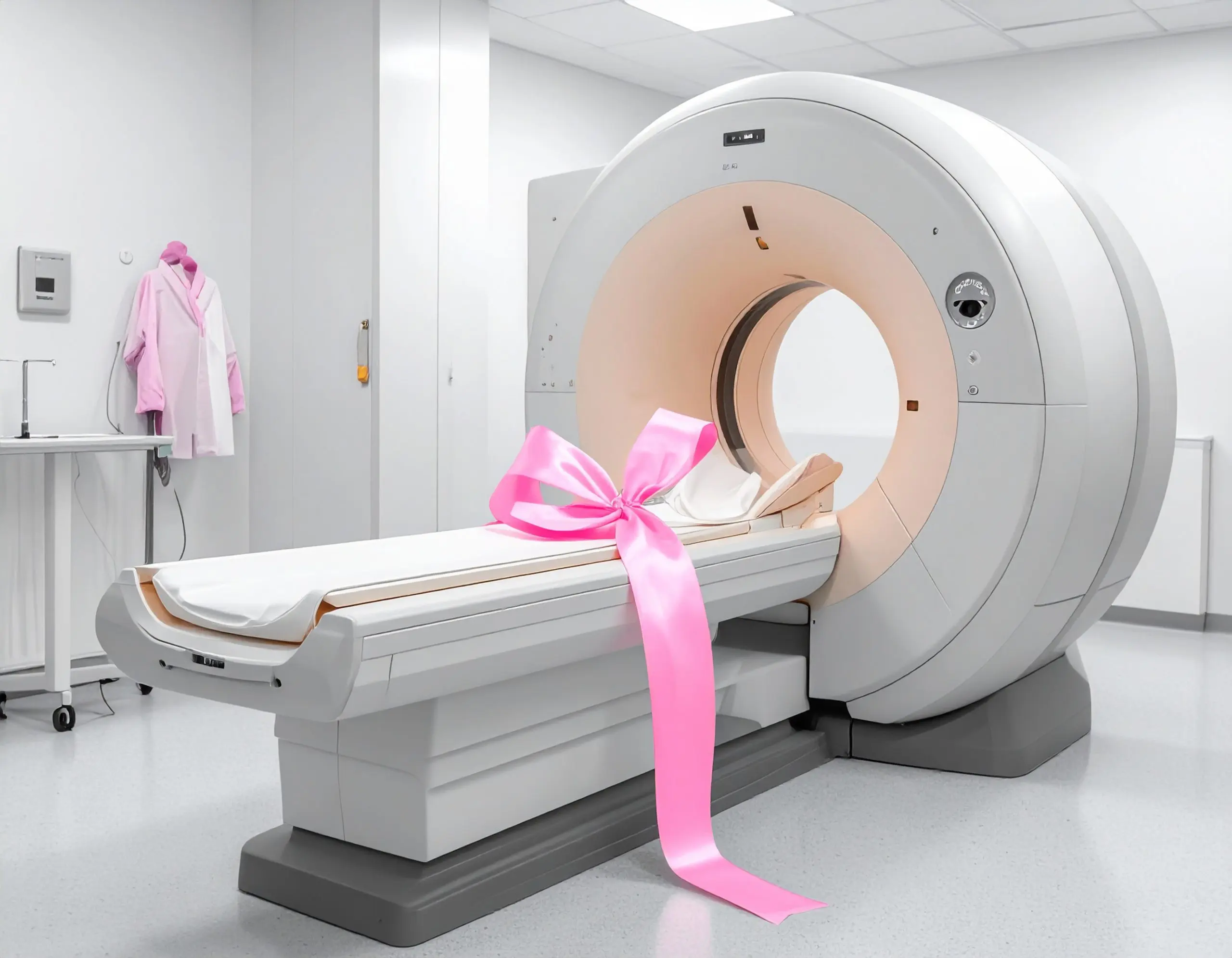 Philippines Breast MRI Equipment Market Outlook to 2035 medical-imaging-machine-with-pink-ribbon-breast-cancer-awareness-scaled
