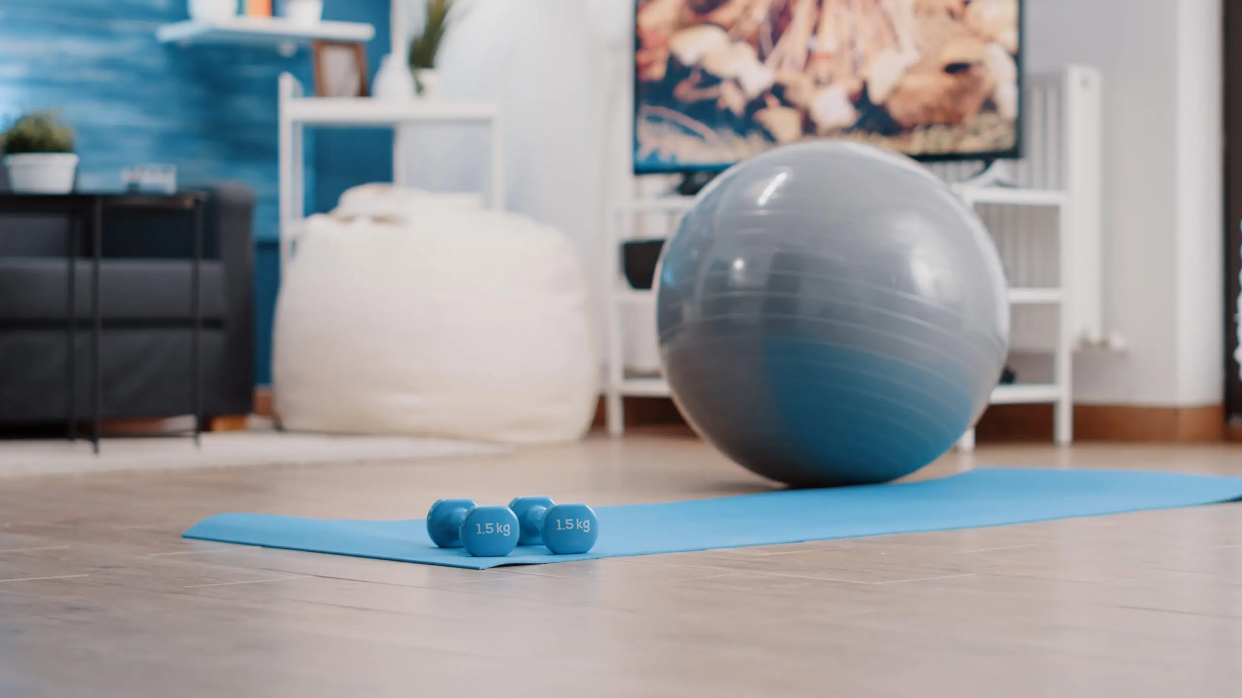 Philippines Home Fitness Equipment Market Outlook to 2035 nobody-living-room-with-sport-workout-equipment-train-home-empty-space-with-dumbbells-used-weights-lifting-fitness-toning-ball-floor-yoga-mat-training-activity-scaled