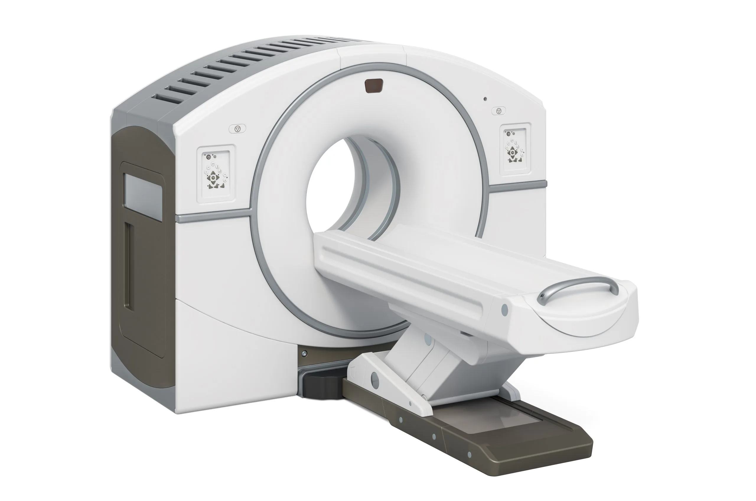 UAE PET Scanners Equipment Market Outlook 2035 positron-emission-tomography-side-view-pet-scanner-3d-rendering-isolated-white-background-scaled
