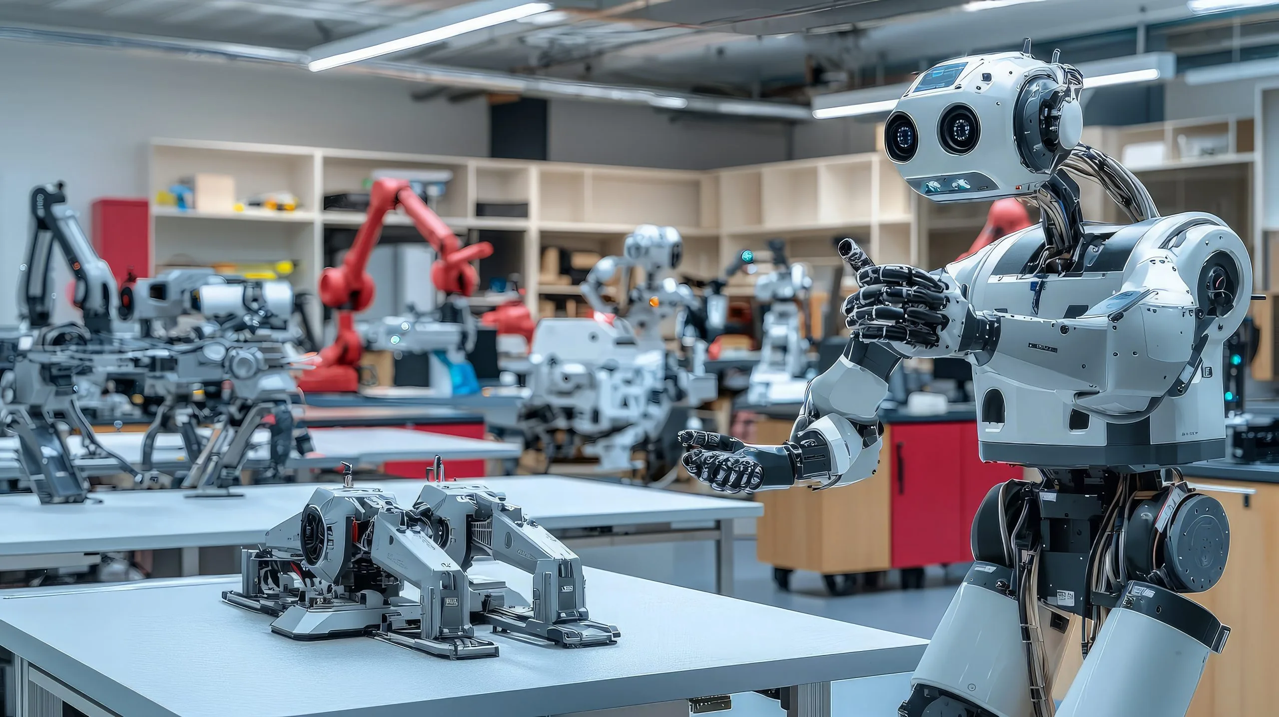 The Future of Robotics in the UAE with 10% Annual Adoption Growth Shaping Industry Innovation robots-lab-scaled