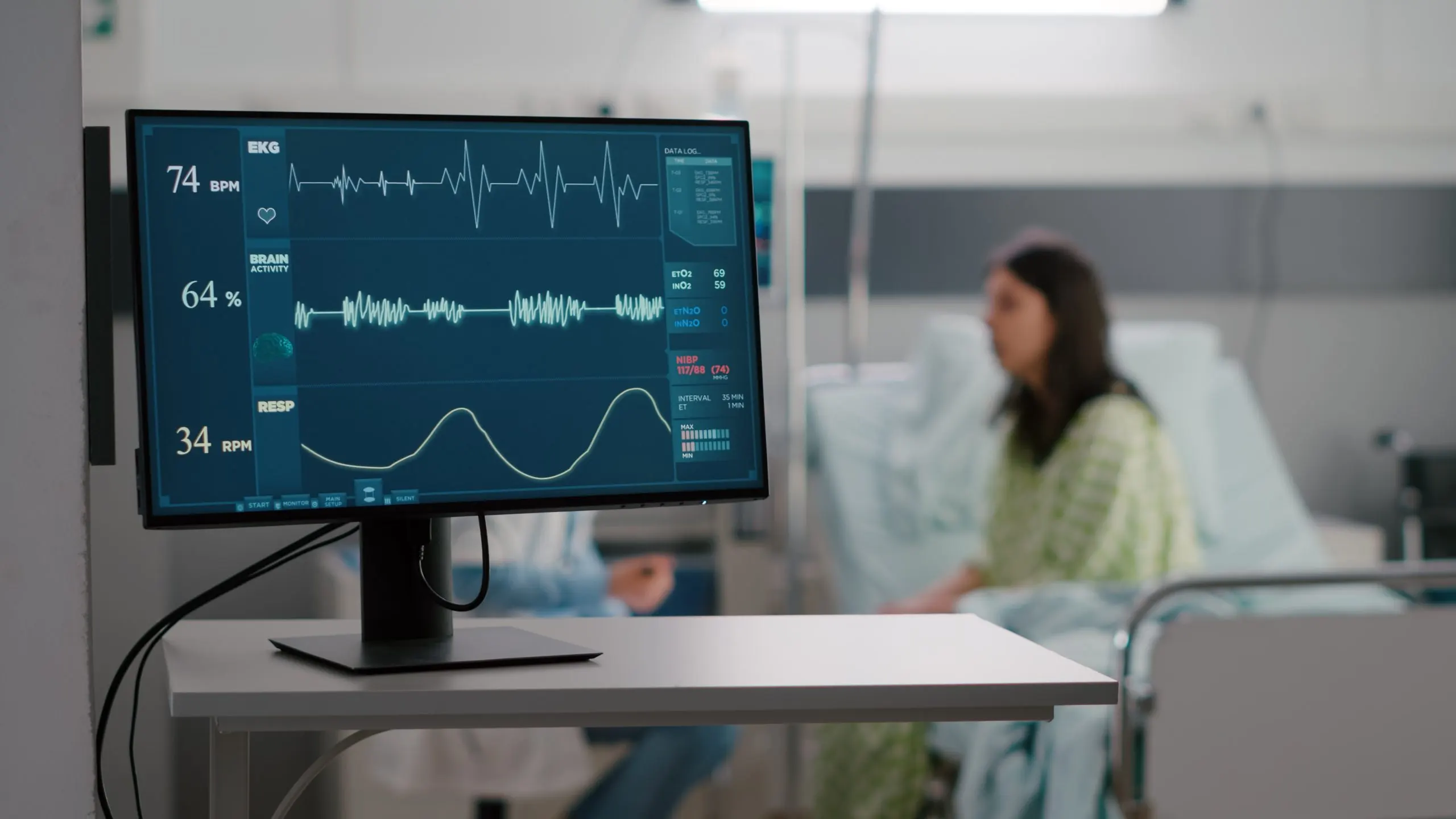 Philippines Heart Rate Monitors Equipment Market Outlook 2035 sick-woman-resting-bed-discussing-with-specialist-doctor-sickness-symptom-scaled