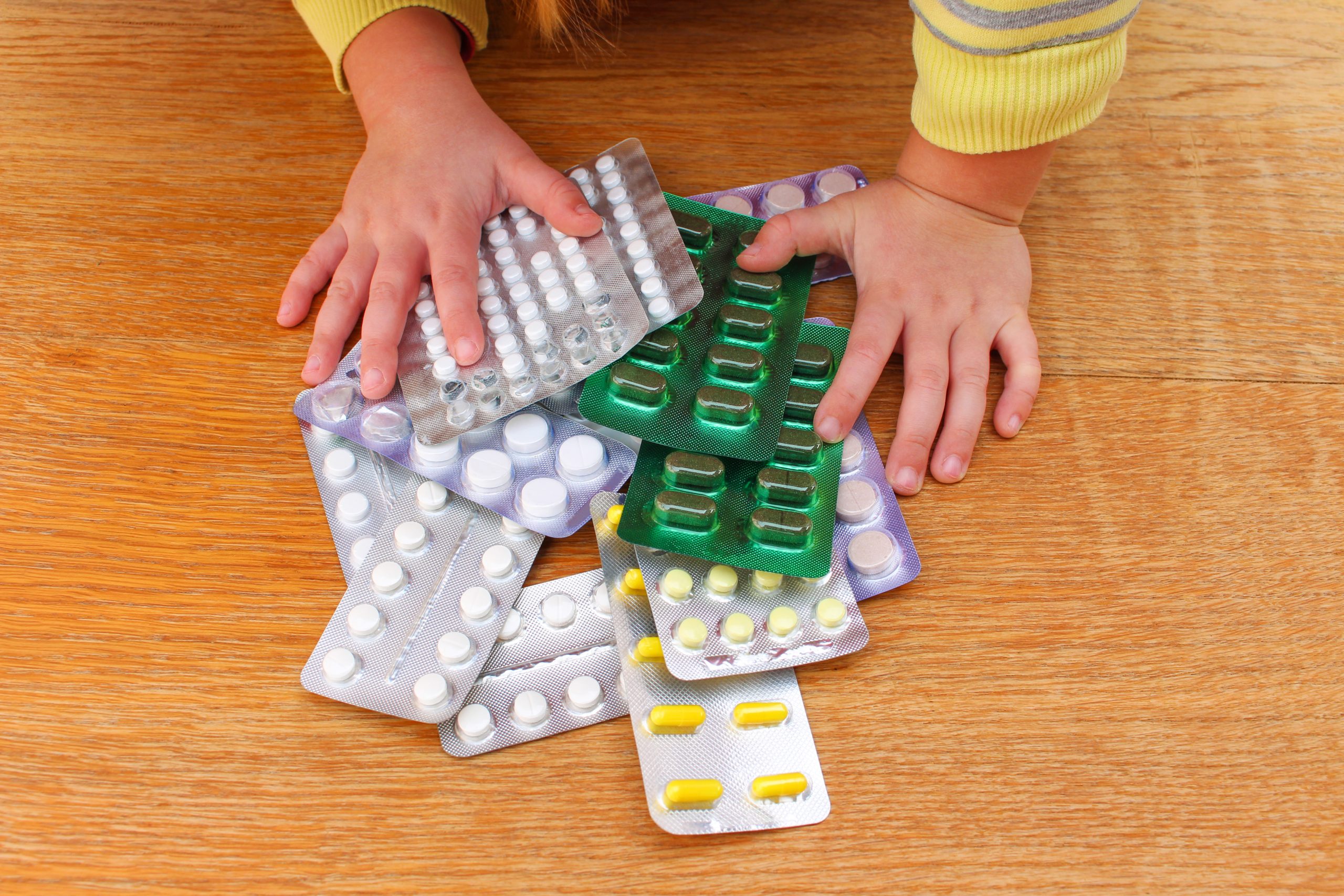 Philippines Child-Resistant Pharmaceutical Packaging Market Outlook to 2035 small-child-playing-with-medicines-scaled