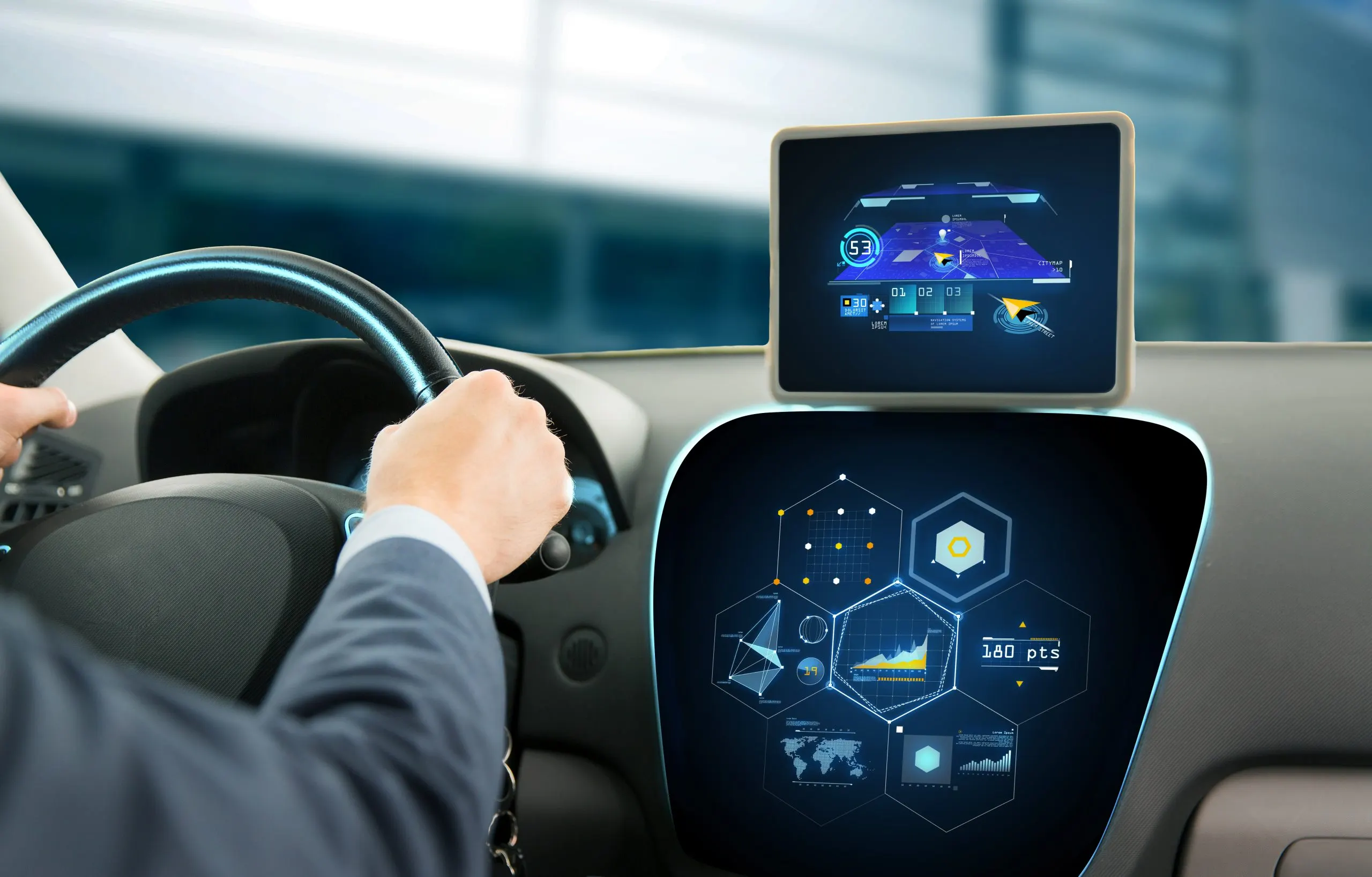 Philippines Driver Monitoring Systems Market Outlook 2035 transport-destination-modern-technology-people-concept-close-up-man-driving-car-with-navigation-system-tablet-pc-computer-charts-scaled