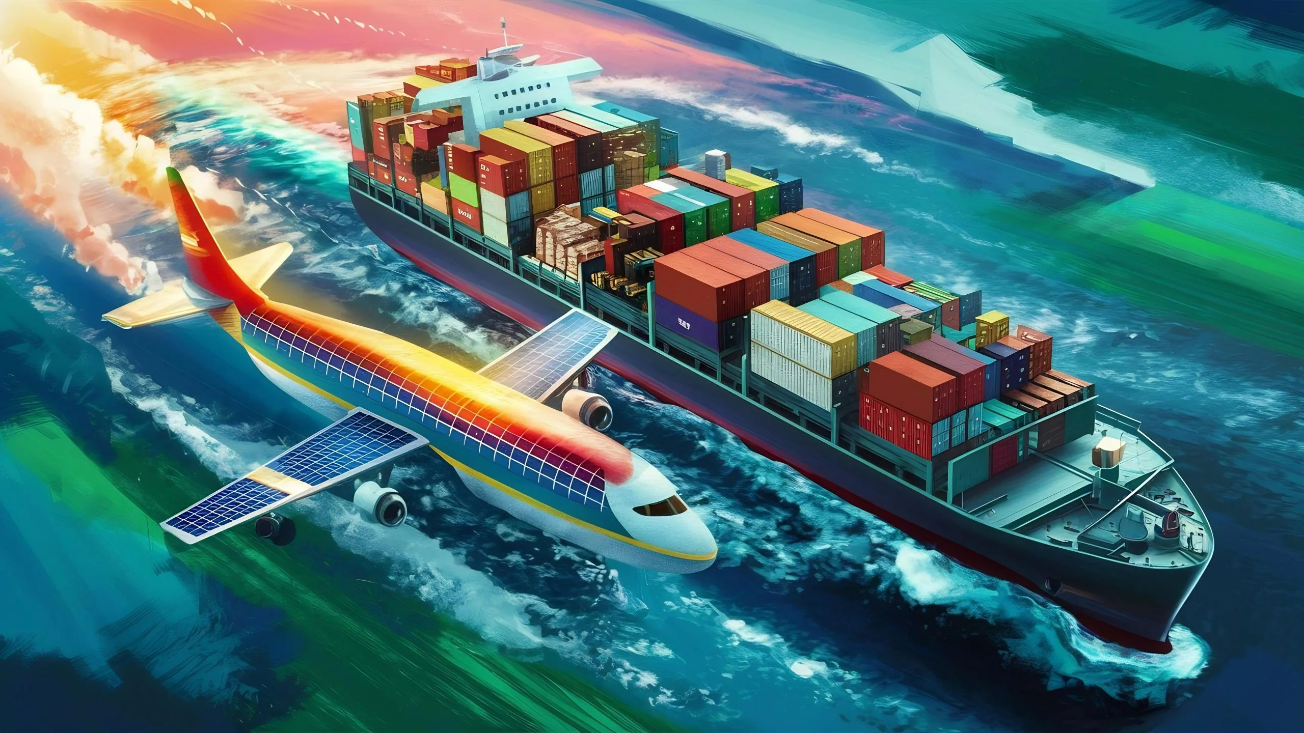 Australia Freight Forwarding Market Trends Backed by 26% Rise in Domestic Freight Demand transportation-logistics-container-cargo-ship-cargo-plane-scaled