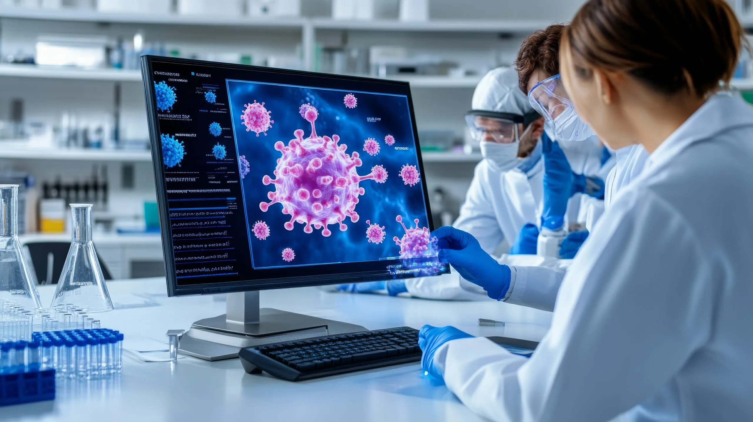 UAE Immunoassay Techniques Market Outlook 2035 wide-angle-view-cancer-research-lab-activity-scaled