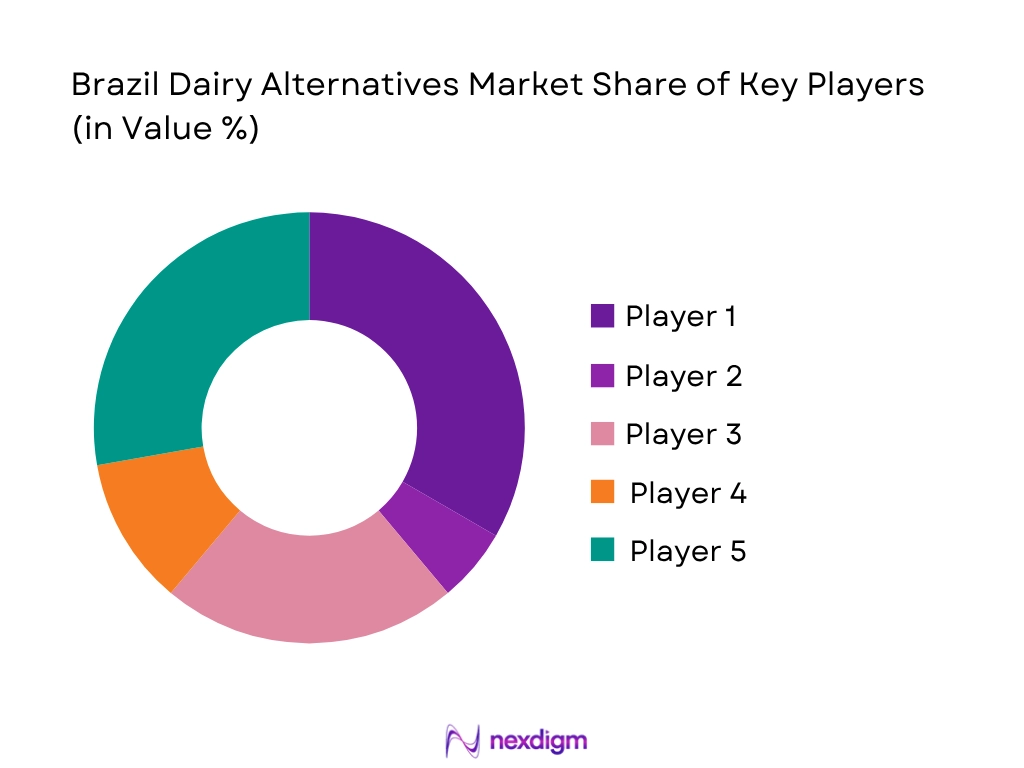 Brazil Dairy Alternatives Market Share Of Key Players