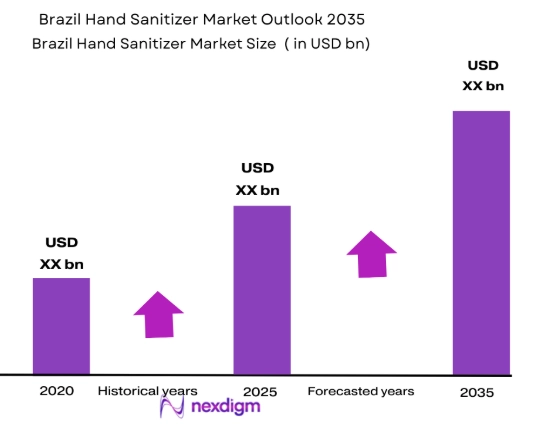 Brazil hand sanitizer market size