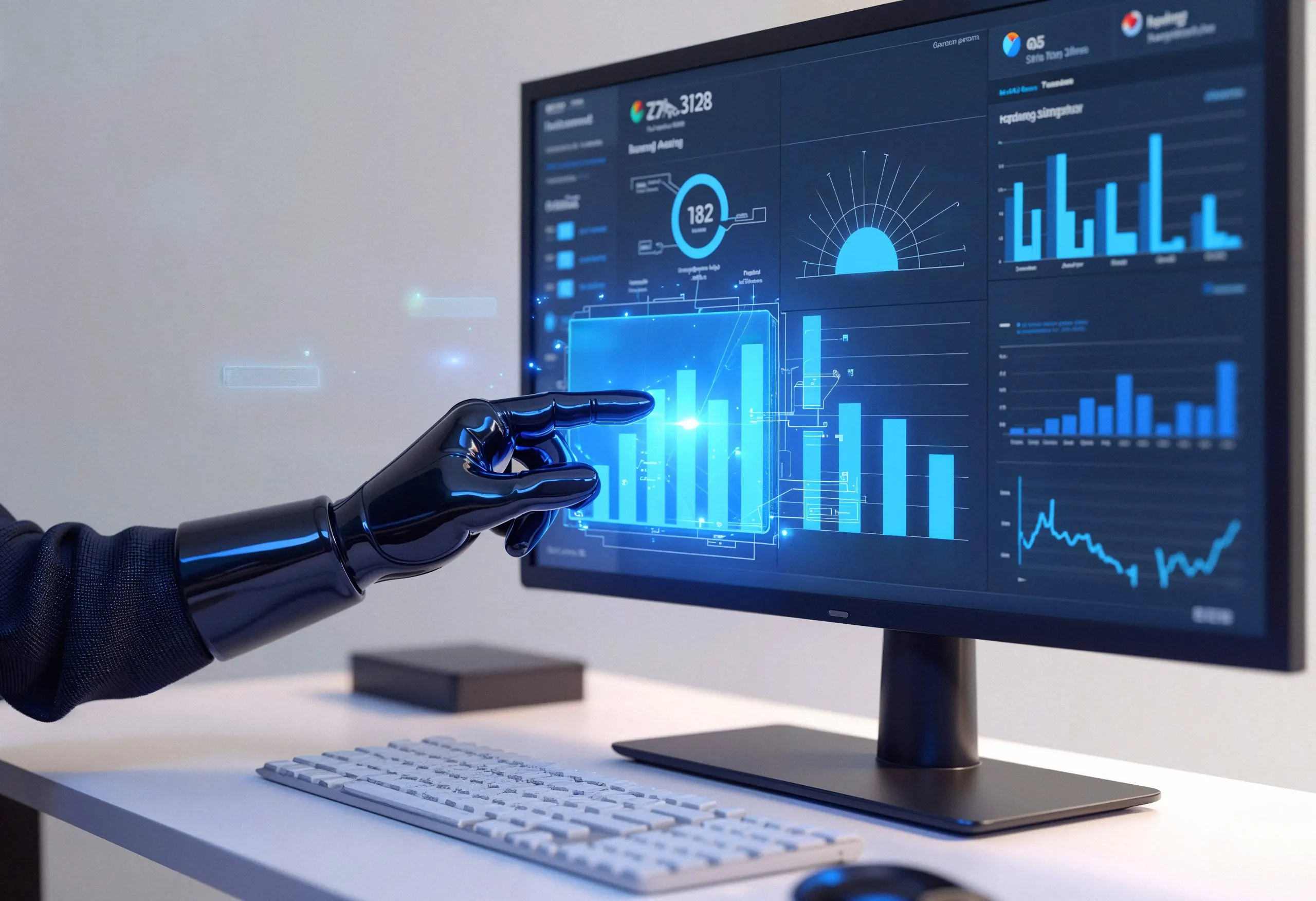 How AI Delivers Efficiency Gains Above 20% Across Banking Operations ai-in-banking-competitive-analysis-scaled