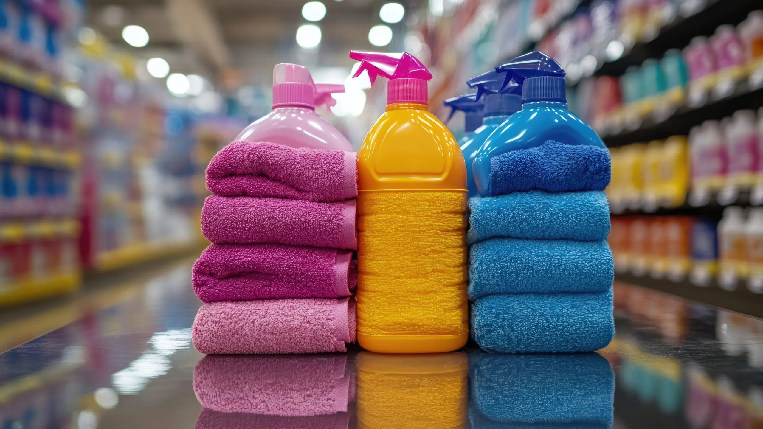 Vietnam Fabric Softeners and Conditioners Market Outlook to 2035 cleaning-products-towels-store-shelves-scaled