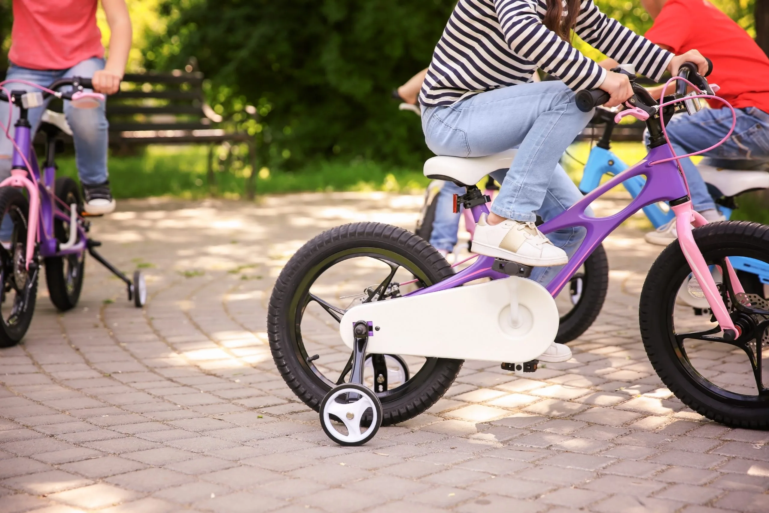 Singapore Bicycle Market Outlook to 2035 cute-children-riding-bicycles-park-sunny-day-scaled