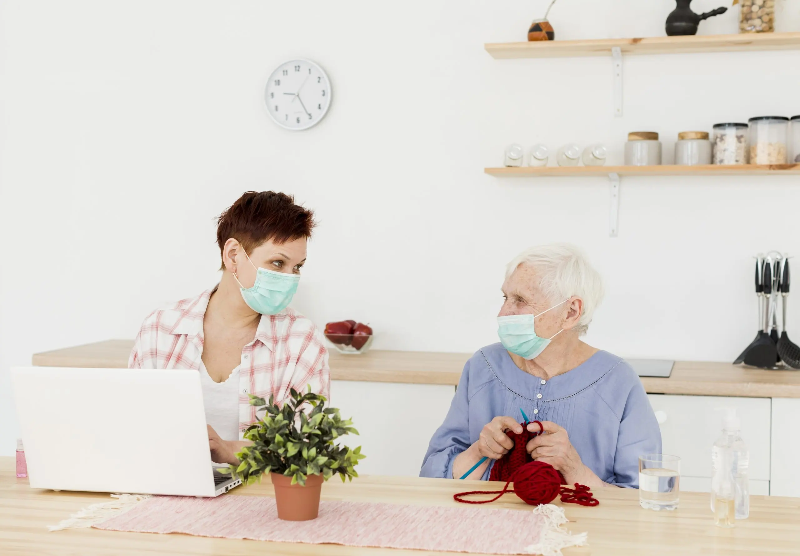 Philippines Home Care Industry Key Drivers, Opportunities and Growth Insights with $2.5B Market and 8% Annual Growth front-view-elder-women-wearing-medical-masks-home-while-doing-activities-scaled
