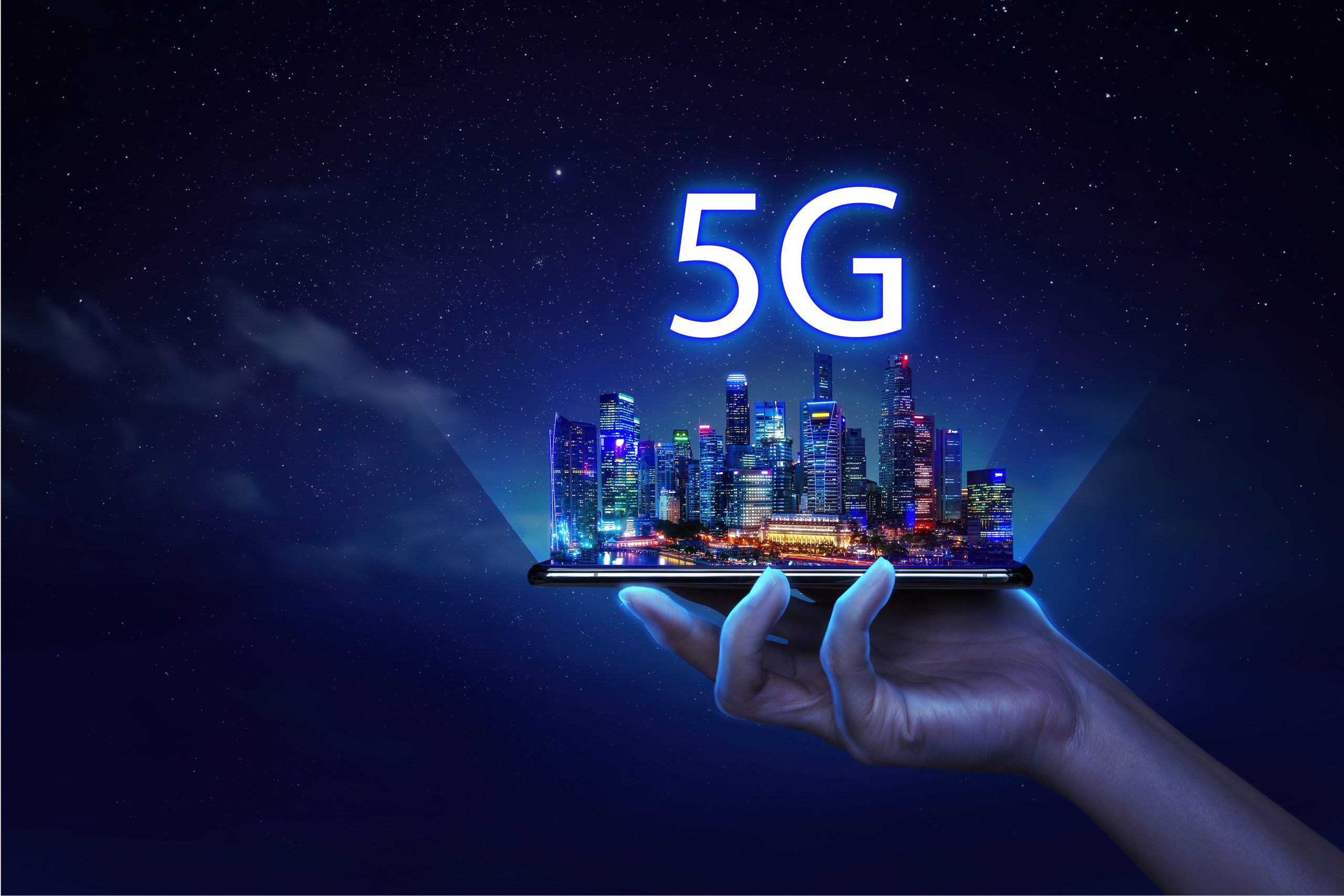 futuristic-infrastructure-smart-night-city-residential-urban-buildings-5g-city-infrastructure-data-traffic-ensure-safety-smart-city-with-digital-communication-technology-scaled