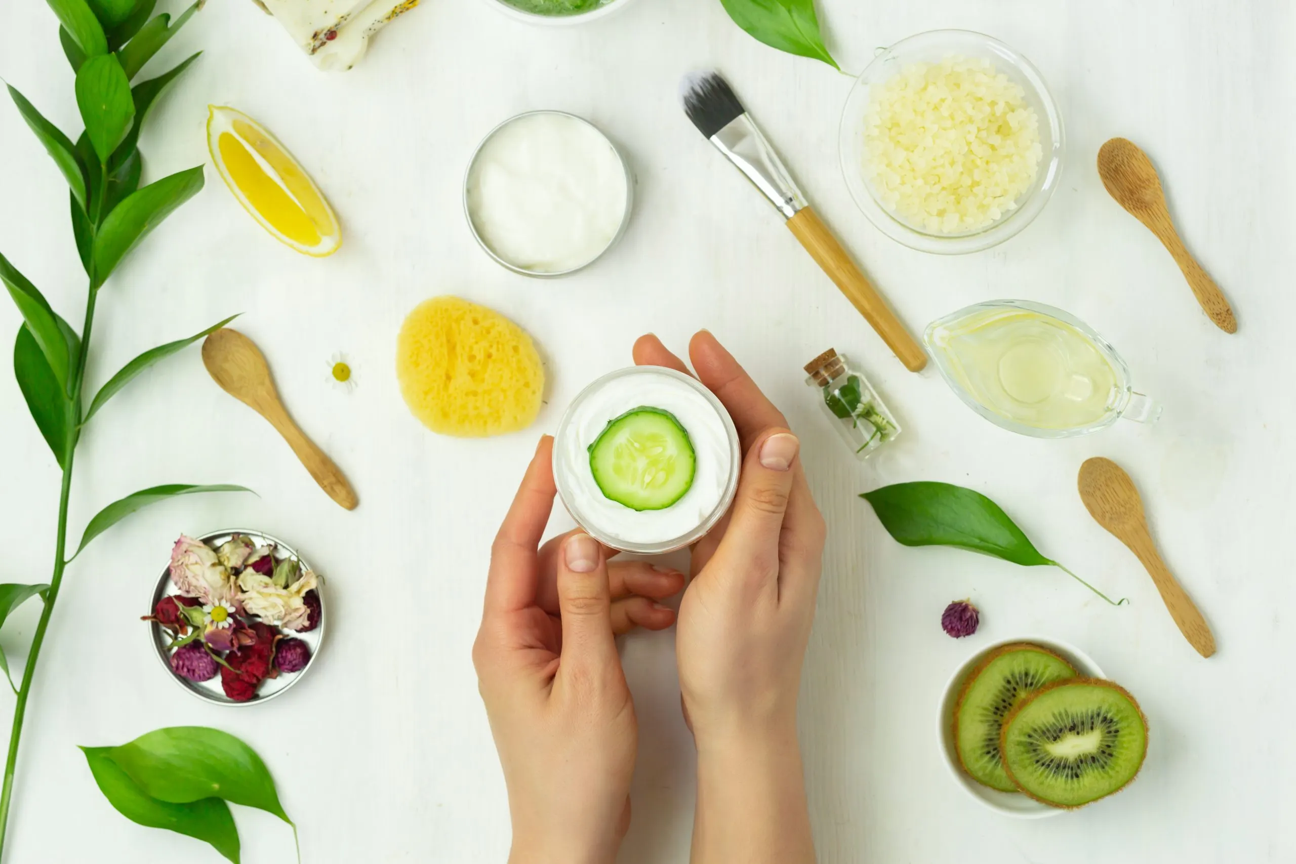 Vietnam Vegan Cosmetics Industry Drivers Consumer Preferences and Market Dynamics Highlighting 20 % Increase in Product Sales handmade-cream-with-organic-natural-ingredients-scaled