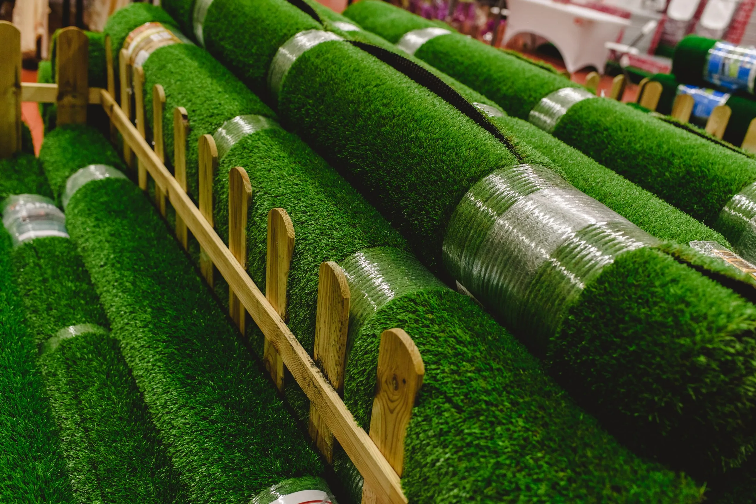 UK Artificial Turf Market Outlook to 2035 high-angle-view-multi-colored-pencils-row-scaled