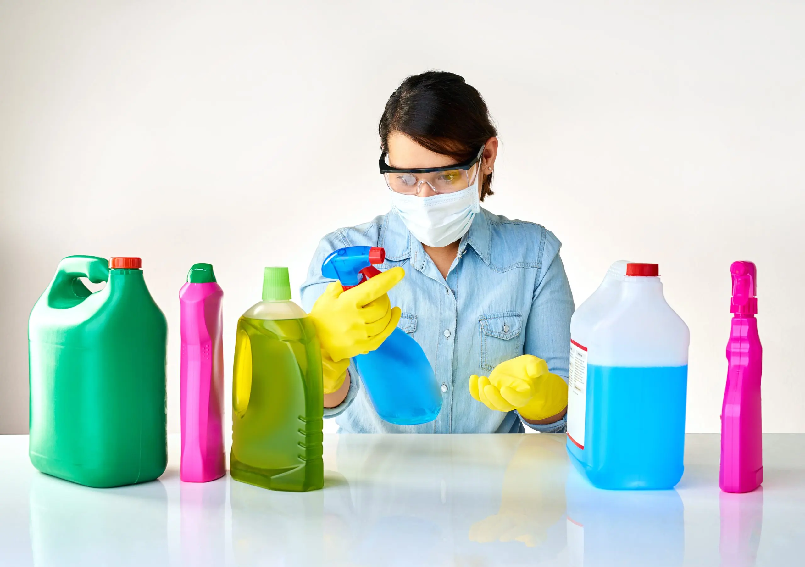 Vietnam Household Cleaners Market Outlook to 2035 i-cant-believe-all-chemicals-this-cropped-shot-young-woman-holding-various-bottles-detergents-scaled