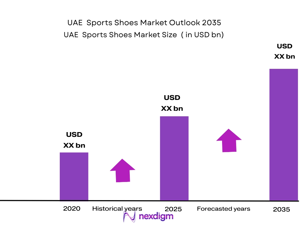 UAE sports shoes market size