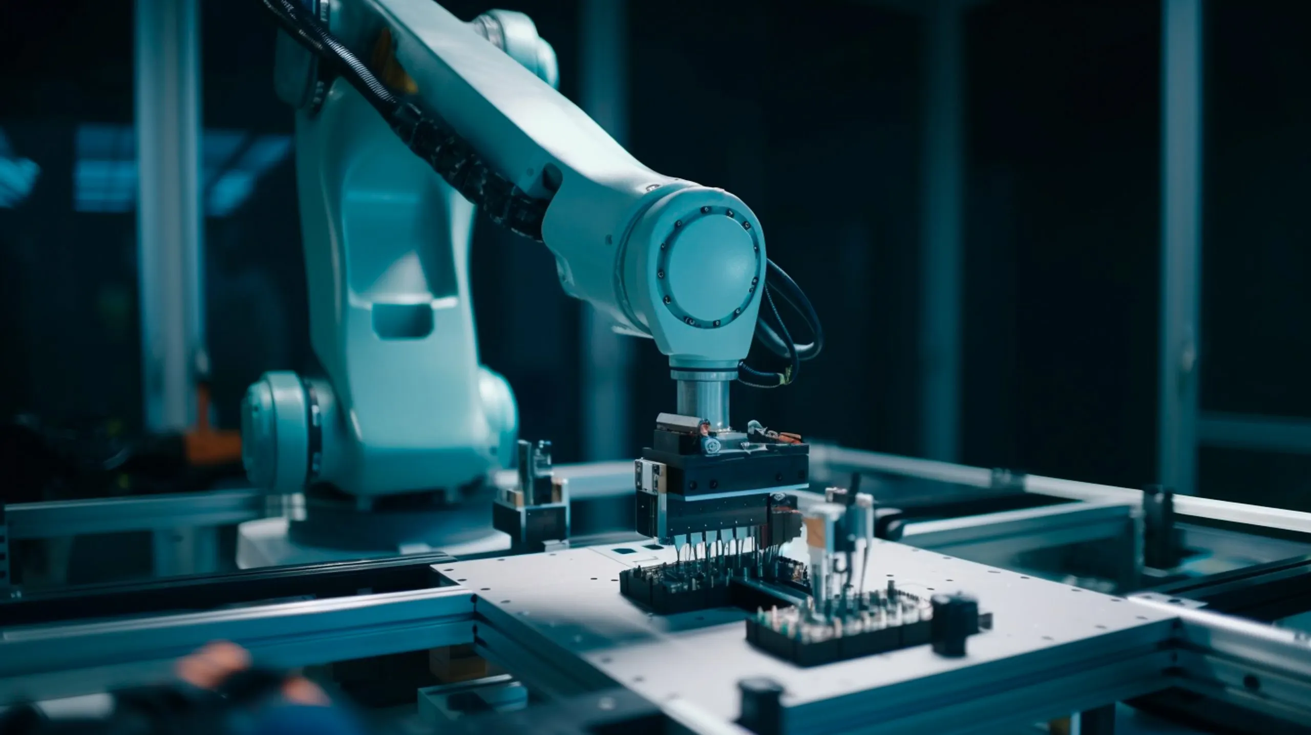 Exploring Turkey’s Industrial Automation Market Key Drivers and Growth projected to reach $5.6 Billion value in the coming years industrial-machine-robot-smart-modern-factory-automation-using-advanced-machines-industrial-40-manufacturing-process-generative-ai-scaled