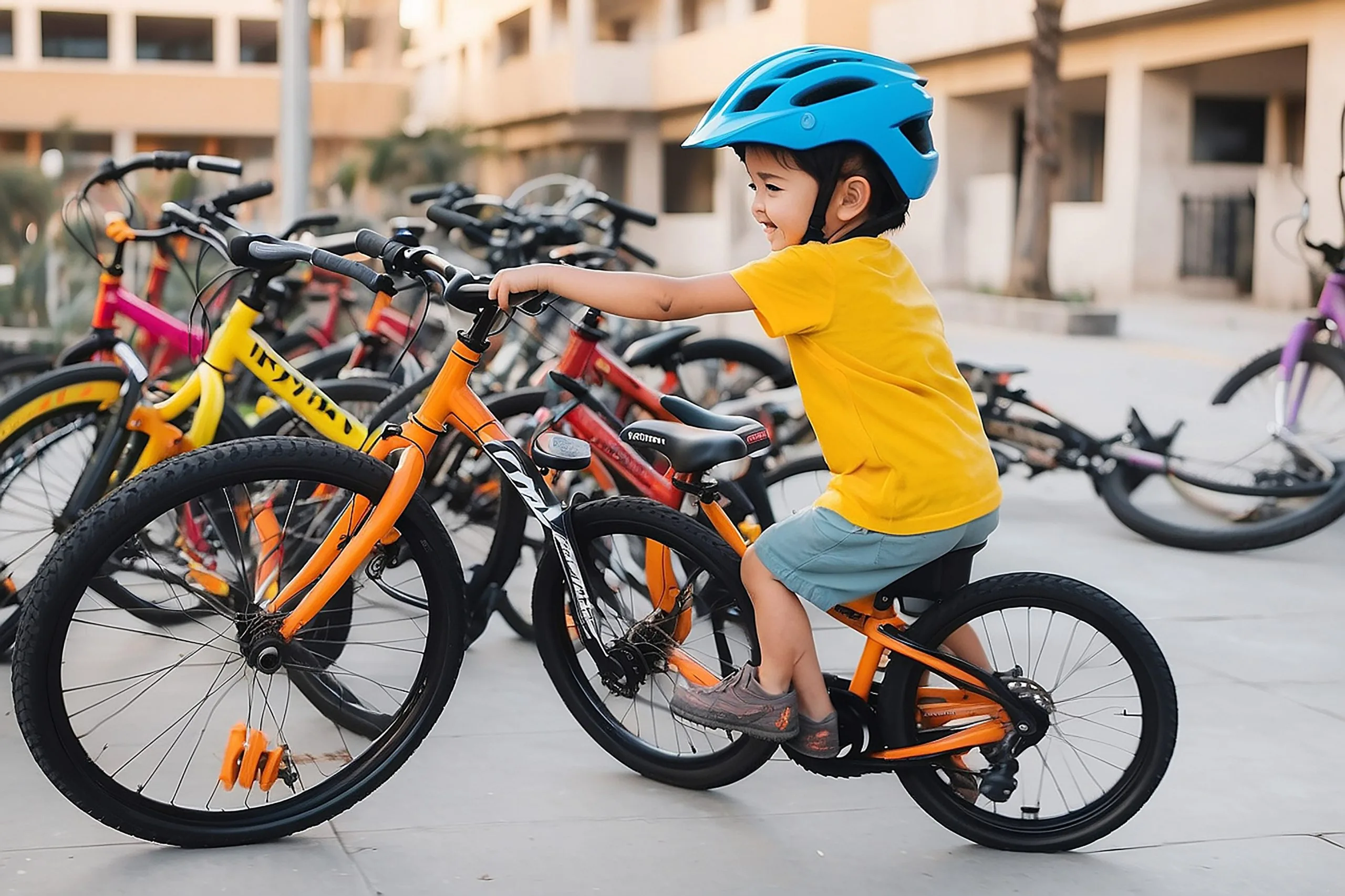 KSA Bicycle Market Outlook to 2035 kid-having-fun-with-bikes-1-scaled