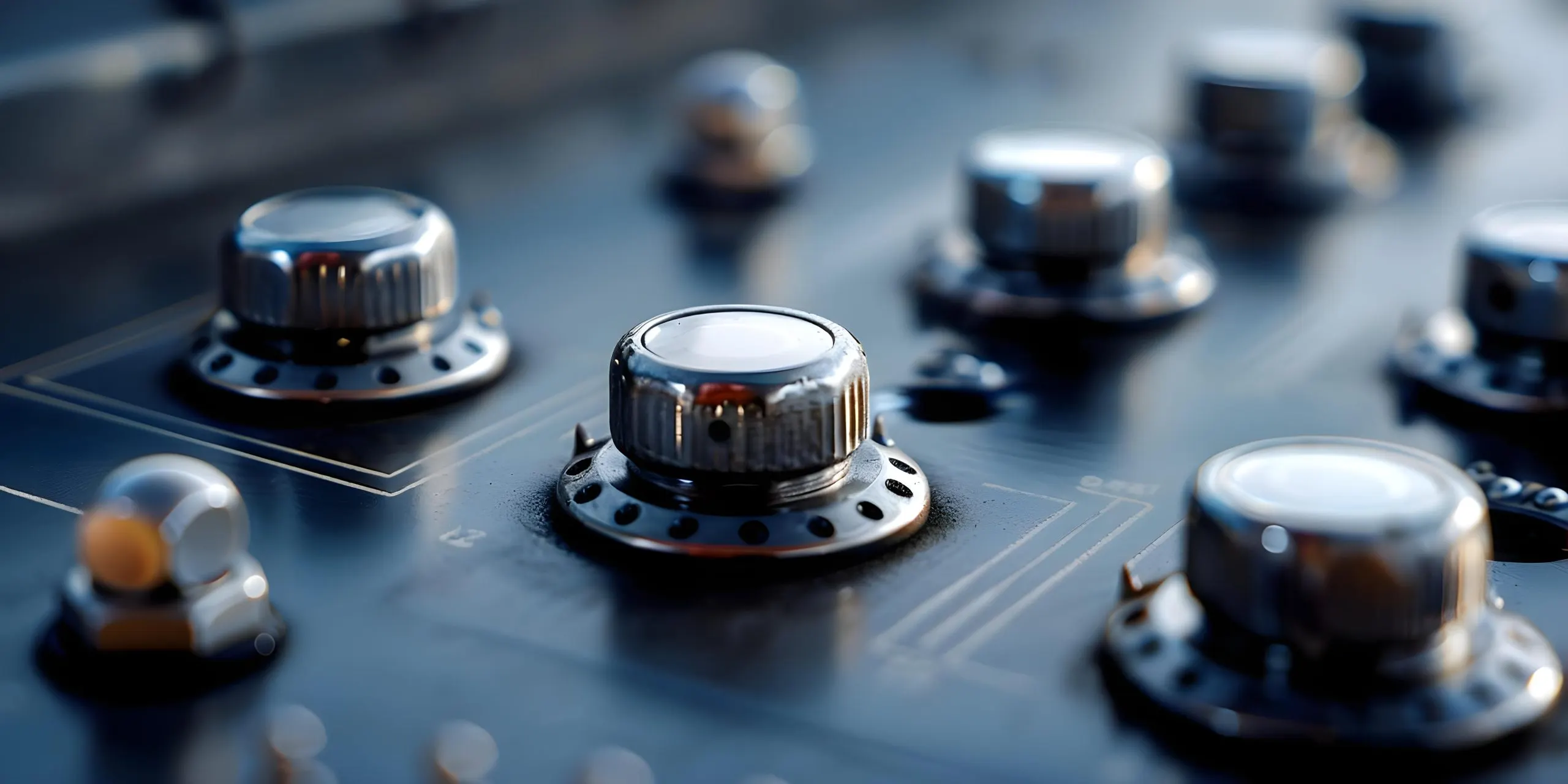 USA Infotainment Chips Market Analysis Driven by Digital Cockpits, Connected Cars, and EV Adoption old-control-panel-with-various-knobs-buttons-vintage-equipment-concept-vintage-equipment-control-panel-knobs-buttons-scaled