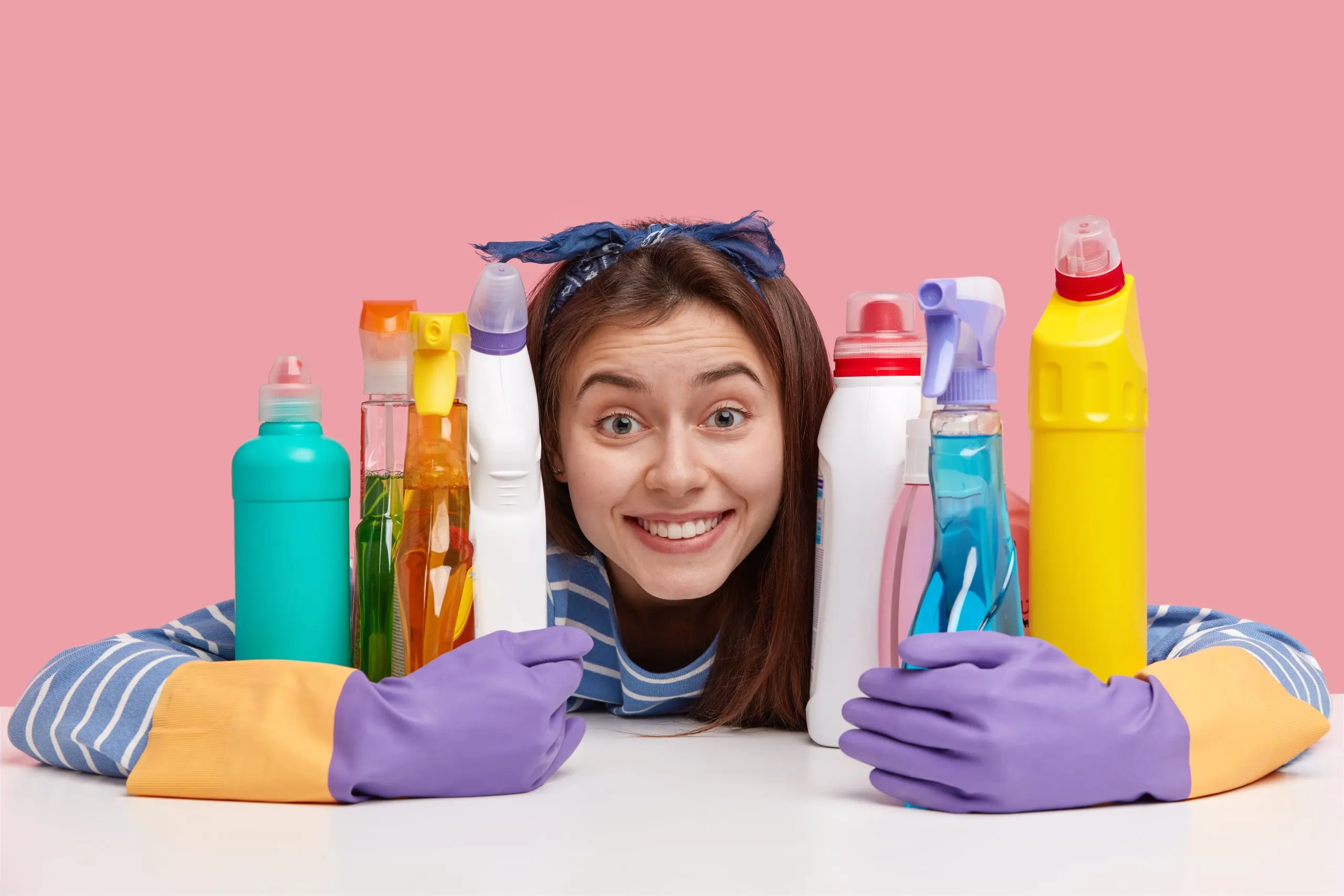 UK Household Cleaners Market Outlook to 2035 positive-young-woman-with-delighted-expression-toothy-smile-embraces-chemical-detergents-looks-gladfully-scaled