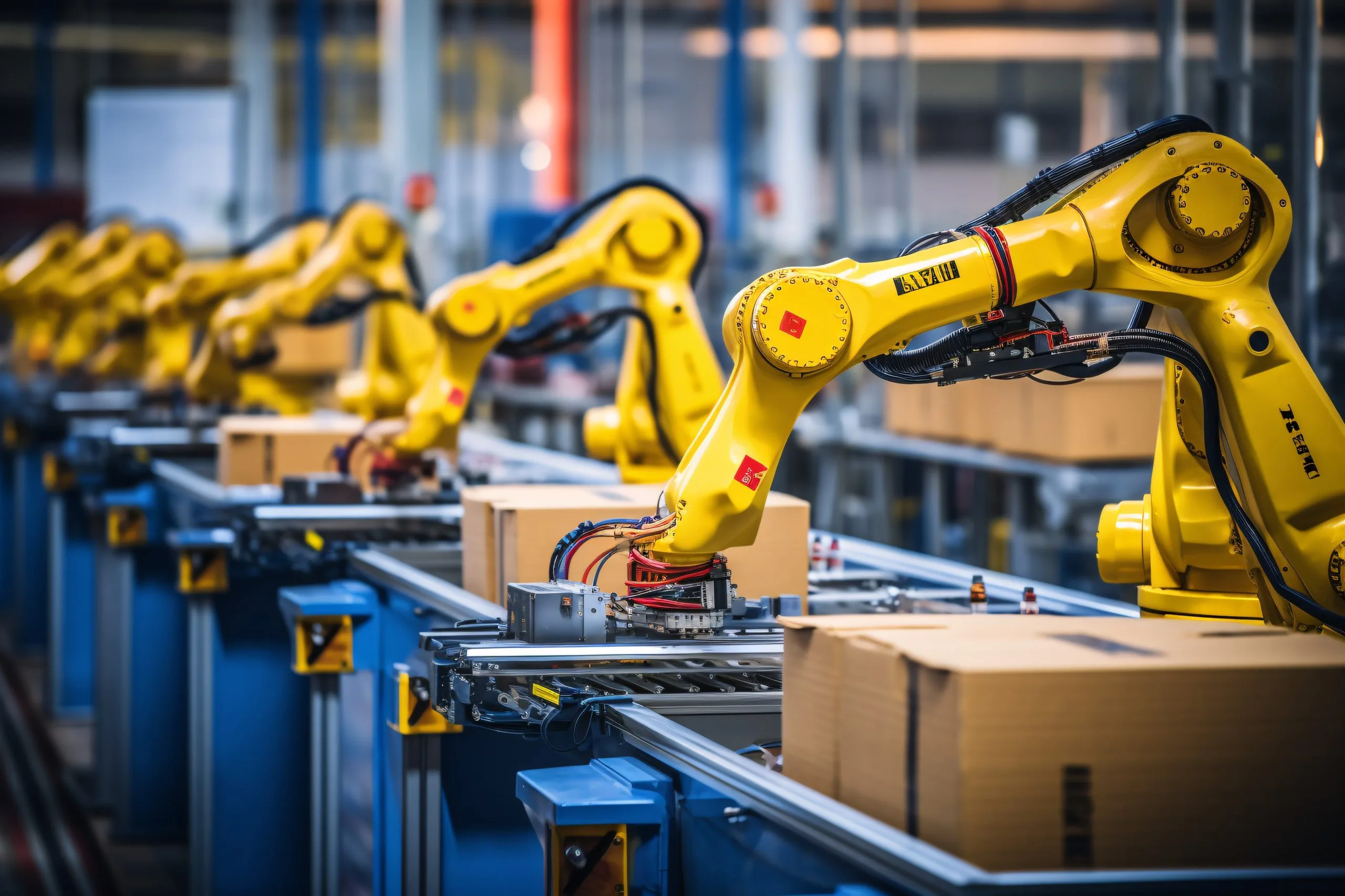 Kenya Semiconductor Manufacturing Market Projected to Reach $1.5 Billion value in the upcoming years robotic-handling-industrial-automation-with-robotic-arms-packing-boxes-warehouse-generative-ai-1-scaled