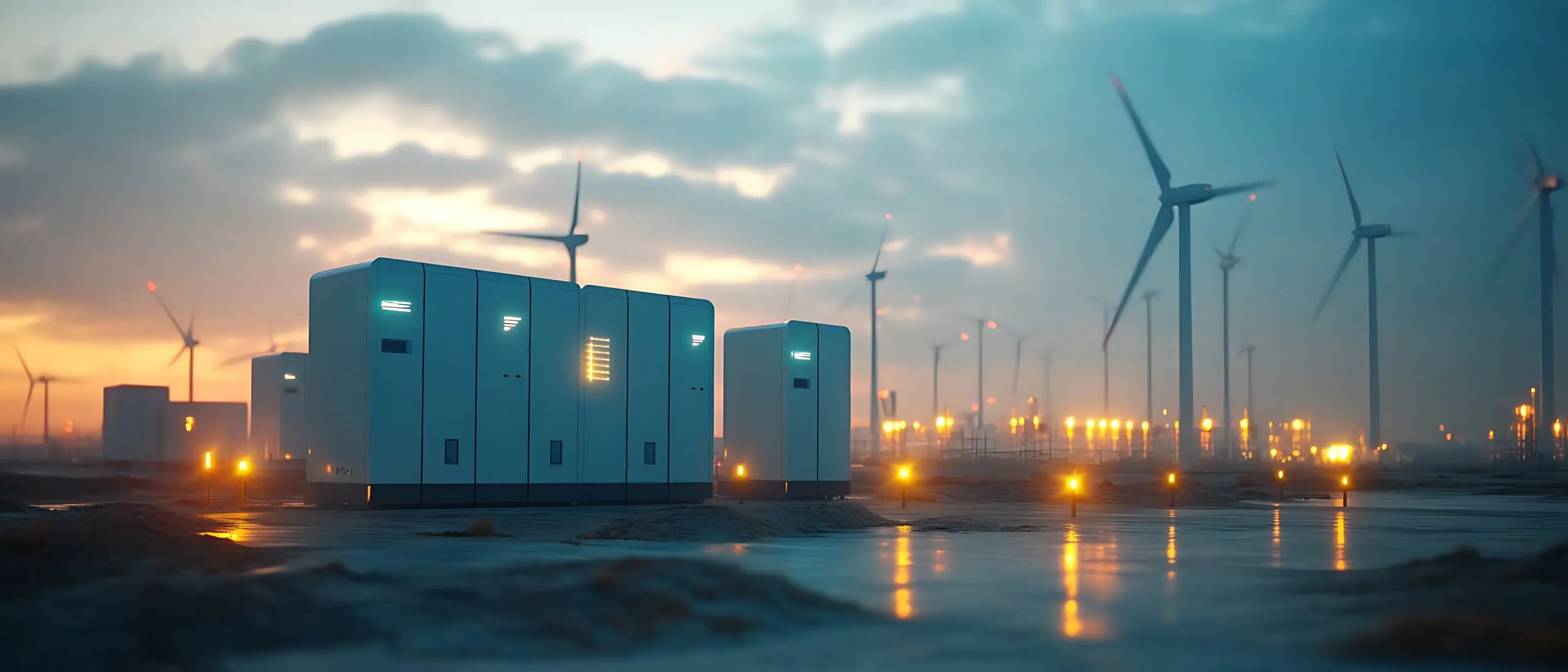 UAE Energy Storage Market Growth Driven by AED 150–200 billion Clean Energy Investment there-are-many-wind-generators-field-night-scaled