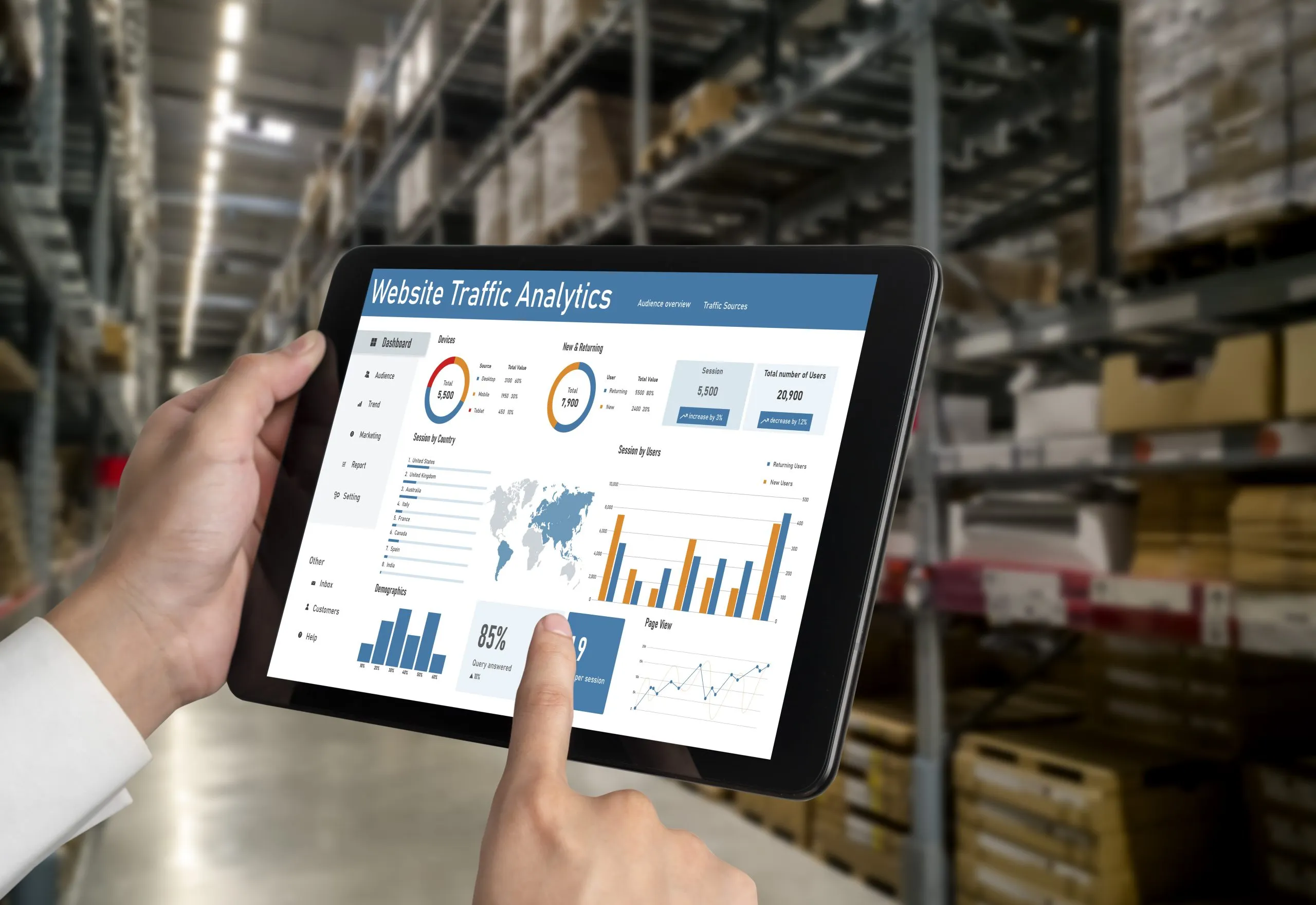 Benchmarking Automation Adoption Across Warehouses Improving Productivity warehouse-automation-benchmarking-reports-scaled
