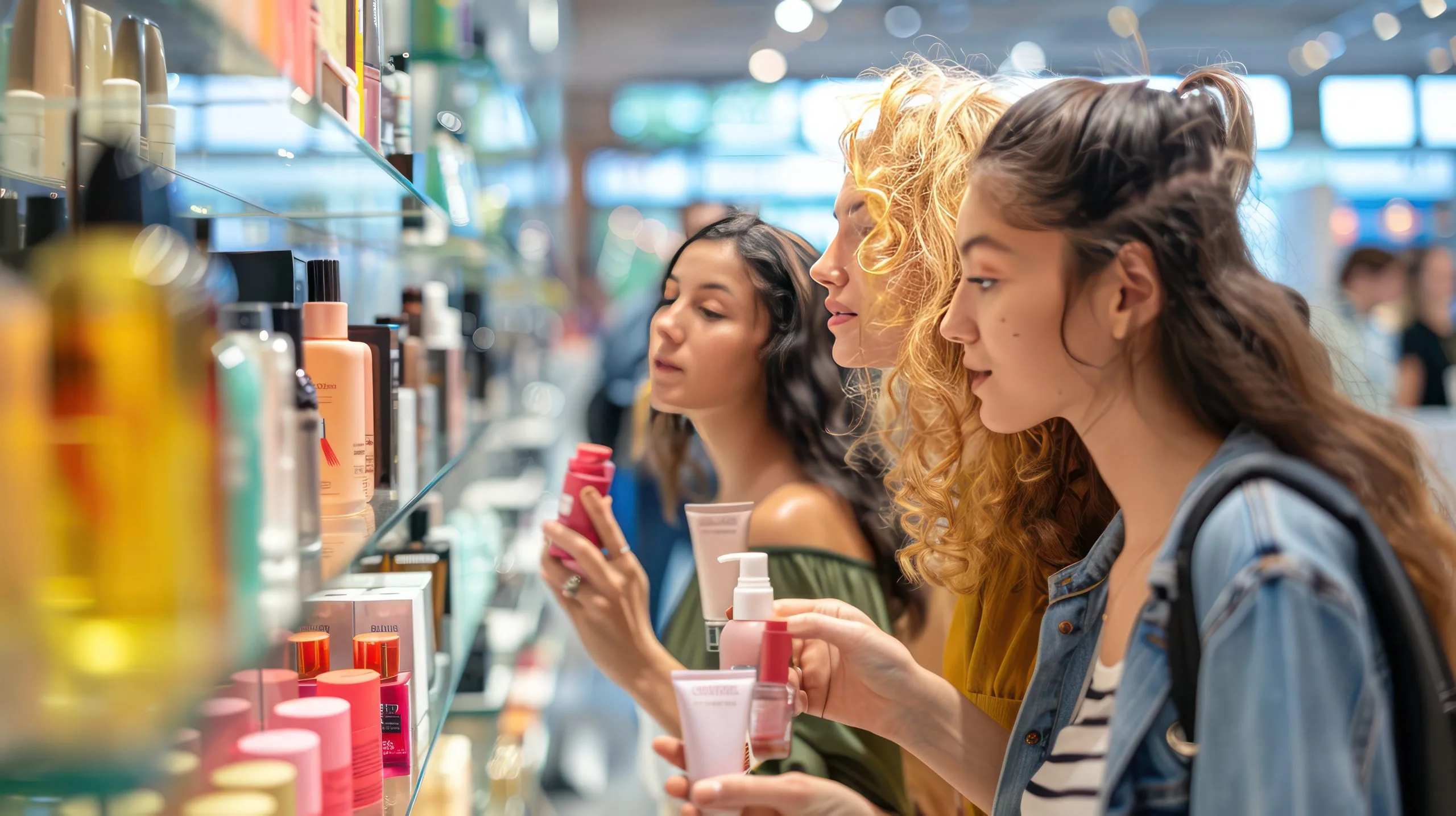 Singapore Hair Care Market Growth Supported by Rising Beauty and Grooming Awareness and 2.88% CAGR in Professional Hair Care women-shopping-beauty-products-cosmetics-scaled