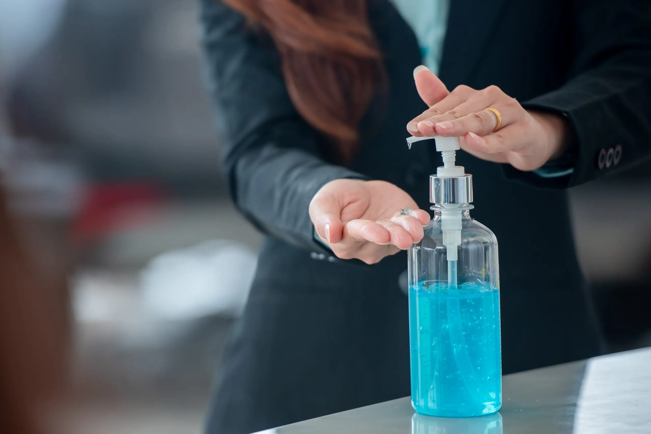 Philippines Hand Sanitizer Market Outlook to 2035 young-young-businessmen-wash-their-hands-with-gel-alcohol-soap-kill-bacteria-after-covid-19-virus-has-spread-prevent-spread-germs-bacteria-scaled