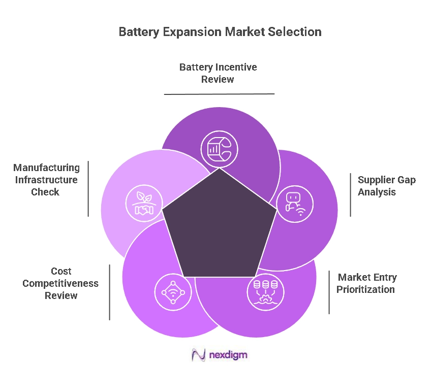 Batery Expansion Market Selection