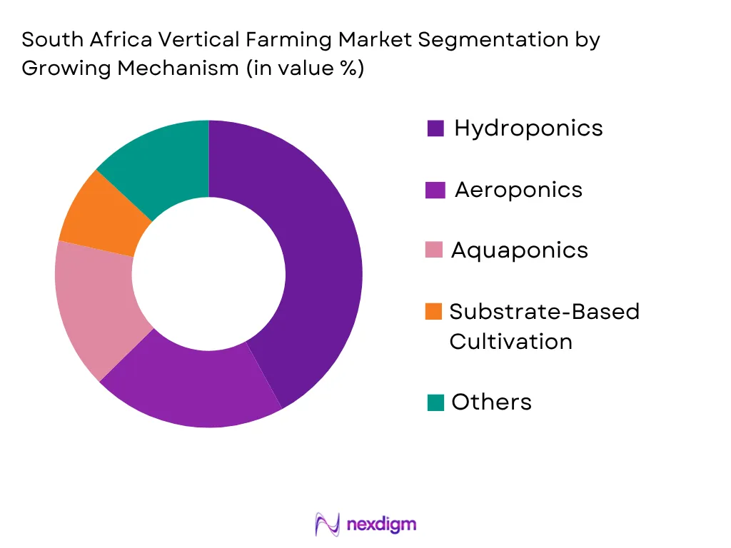 South Africa Vertical Farming Market by Growing Mechanism