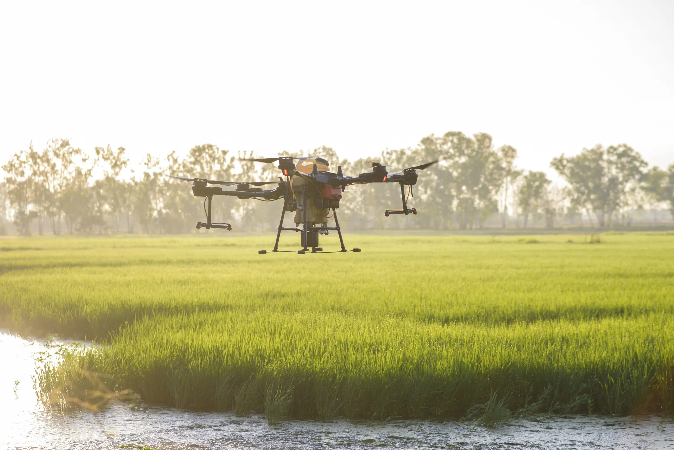 KSA Agriculture Drones Market Outlook to 2035 agriculture-drone-flying-spraying-fertilizer-pesticide-farmland-1-scaled