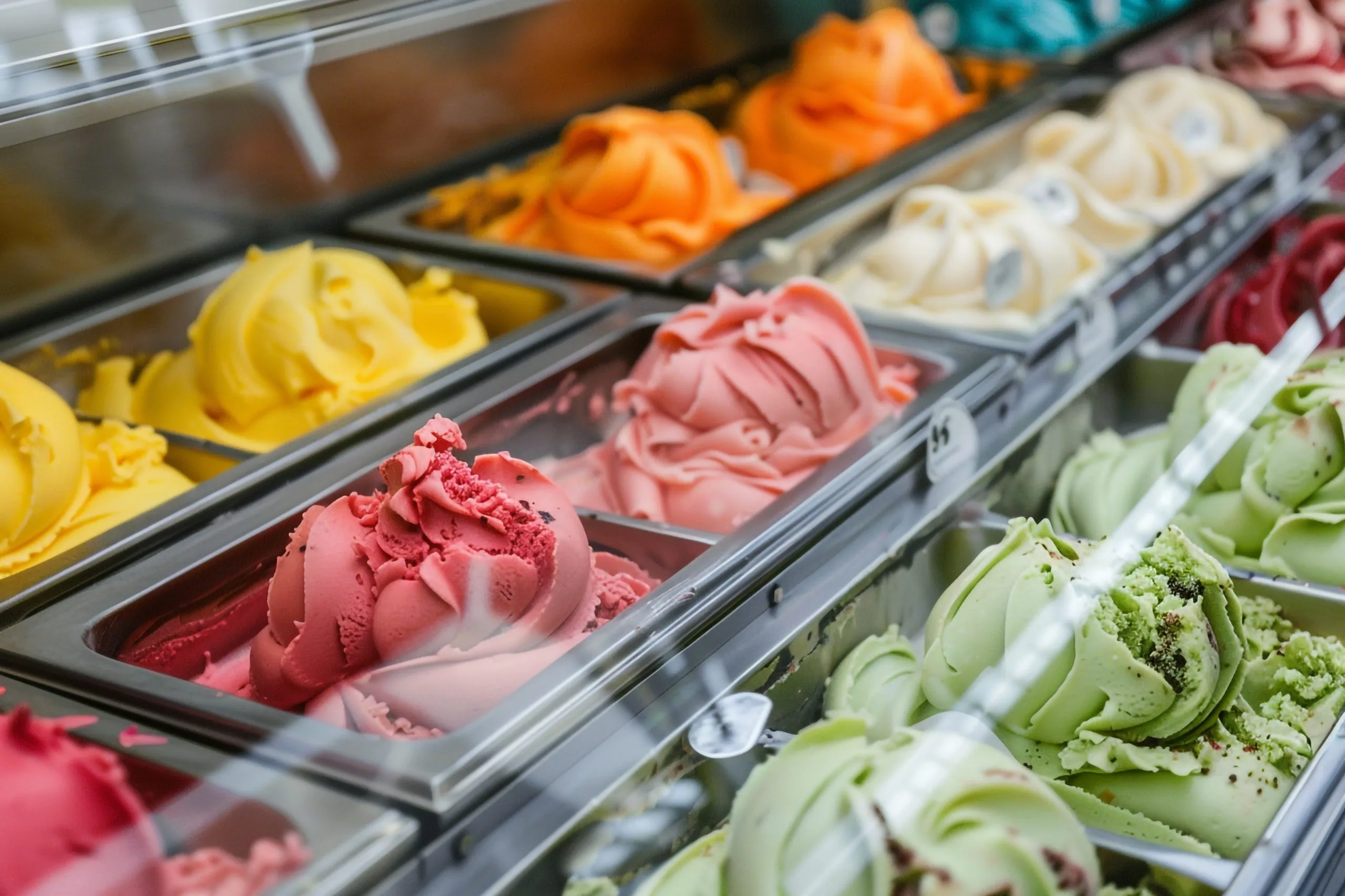 Nigeria Commercial Ice Cream Freezers Market Gains Momentum as Foodservice Demand Reaches USD 12.37 Billion assortment-colorful-gelato-display-case-scaled