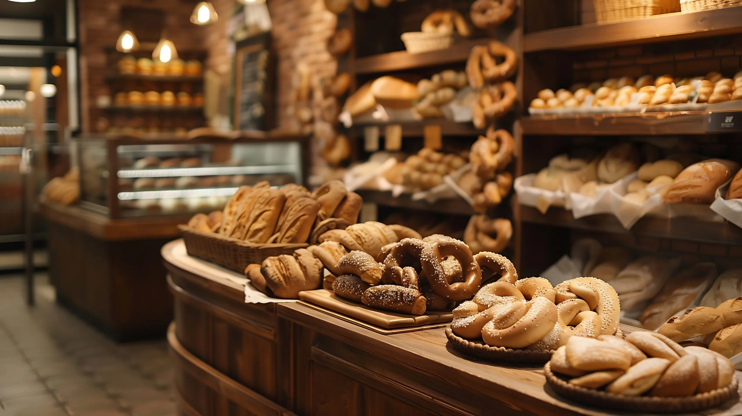 India Bakery Products Market Outlook to 2035 bakery-shop-display-bakery-products-shelves-counters-shelves-with-different-s-generative-ai-scaled